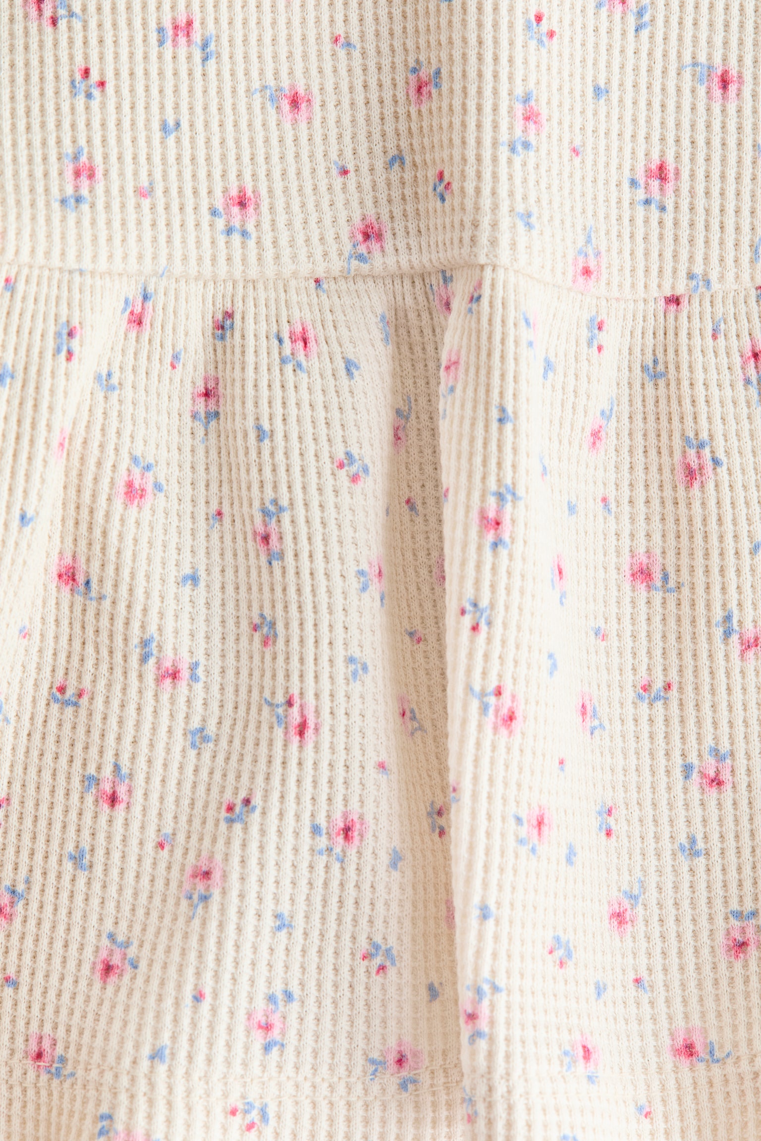 Printed cotton dress - Light beige/Floral/Dark grey/Hearts/Light purple/Floral - 2