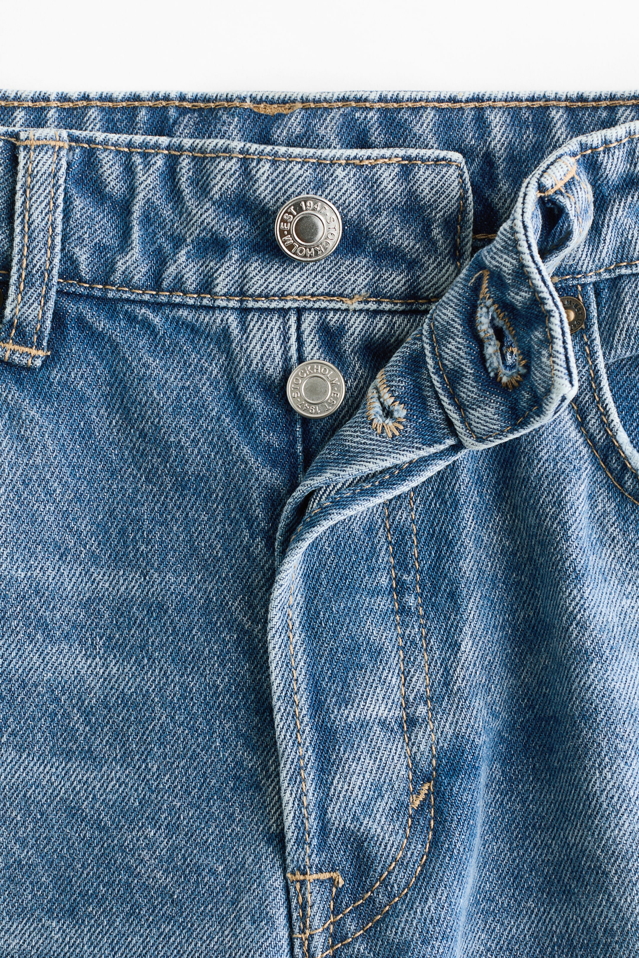 Jean flottant taille classique