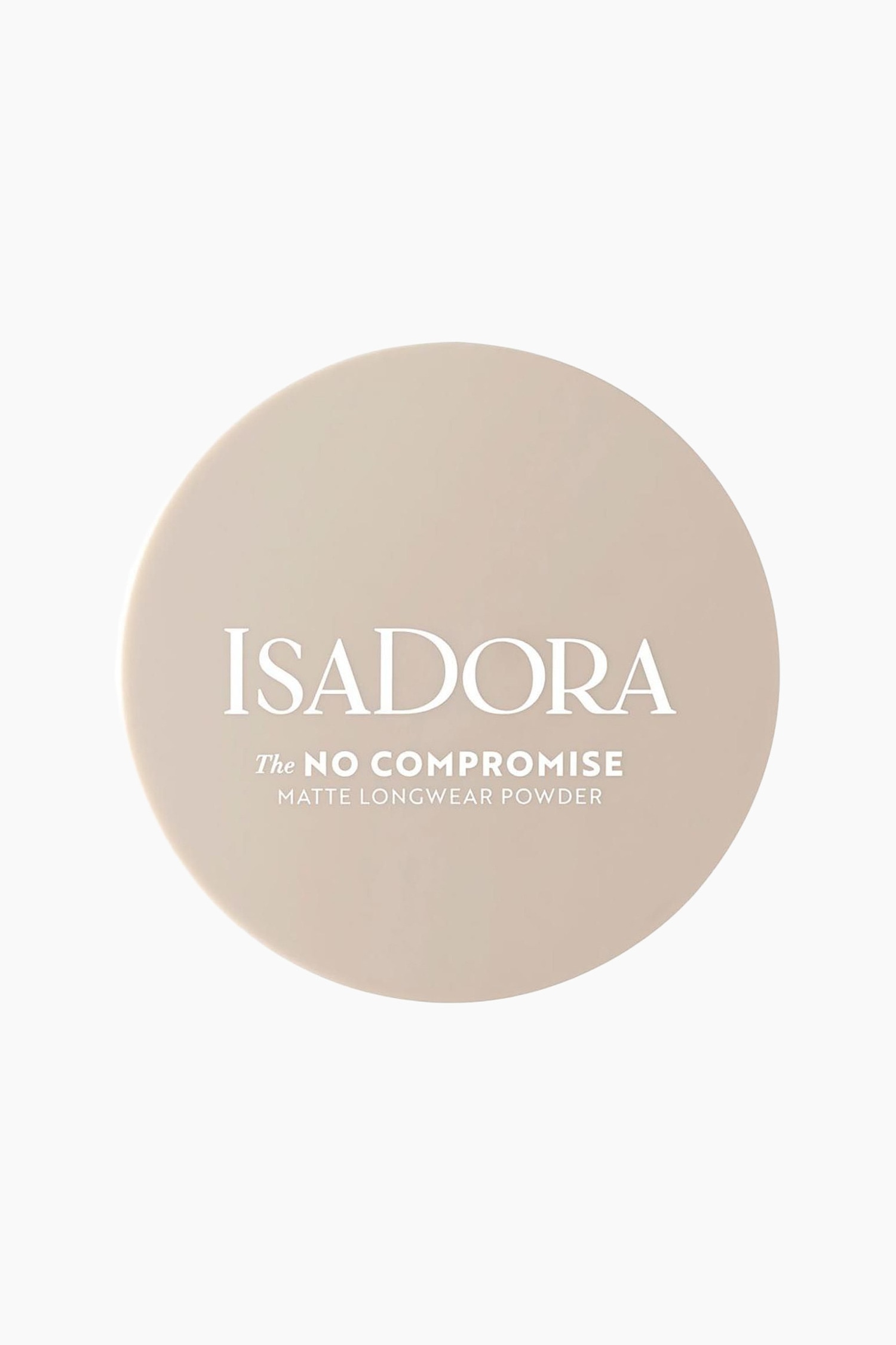 IsaDora - The No Compromise Matte Longwear Powder - Neutral Beige