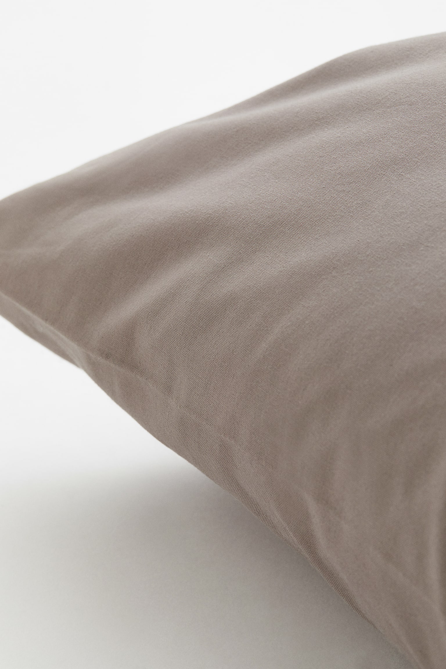 Cotton pillowcase - Greige/Dark brown/Dark green/White/Light pink/Sage green/Pigeon blue/Light beige - 3