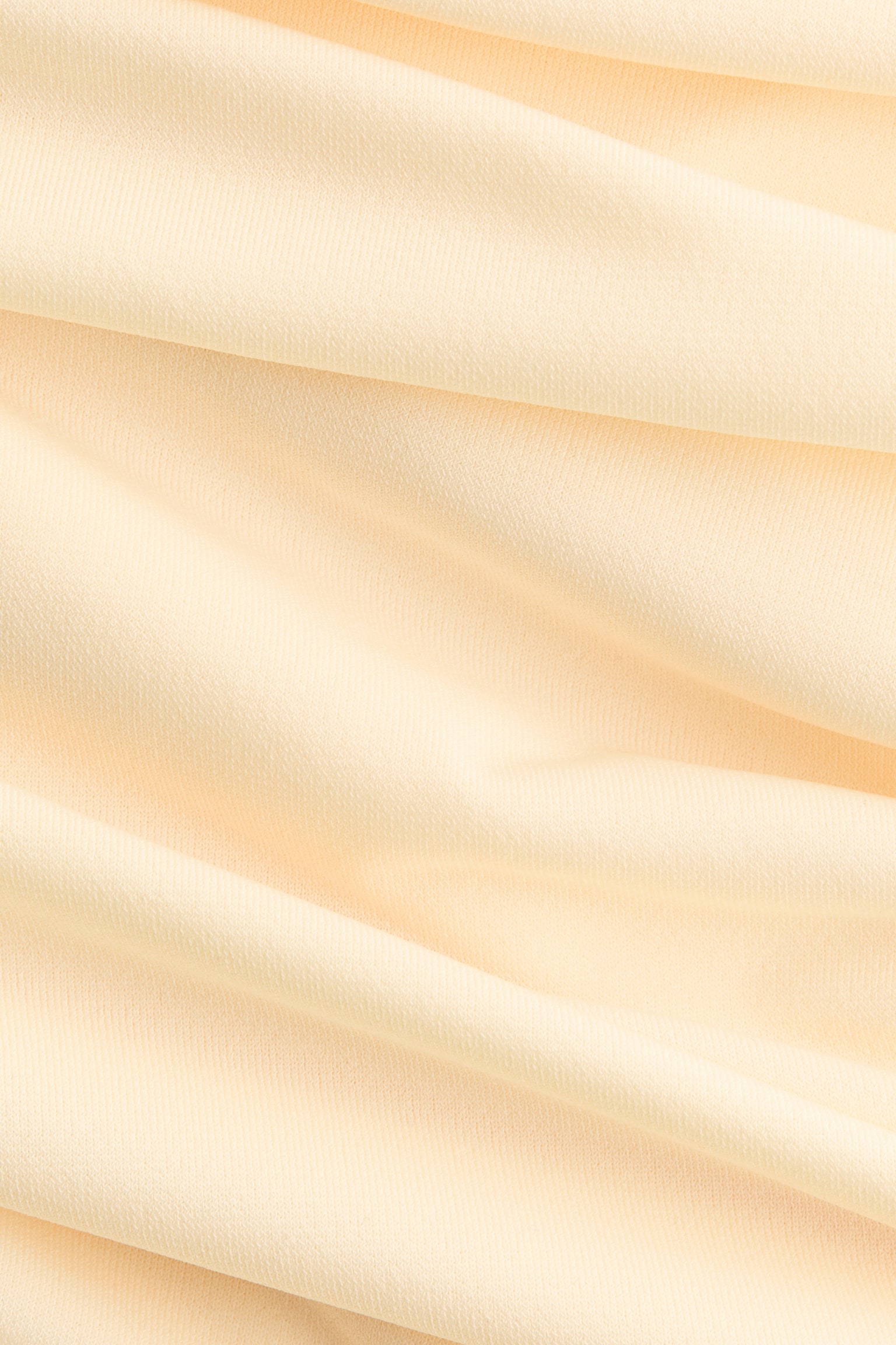 Draped maxi dress-Light yellow - 2