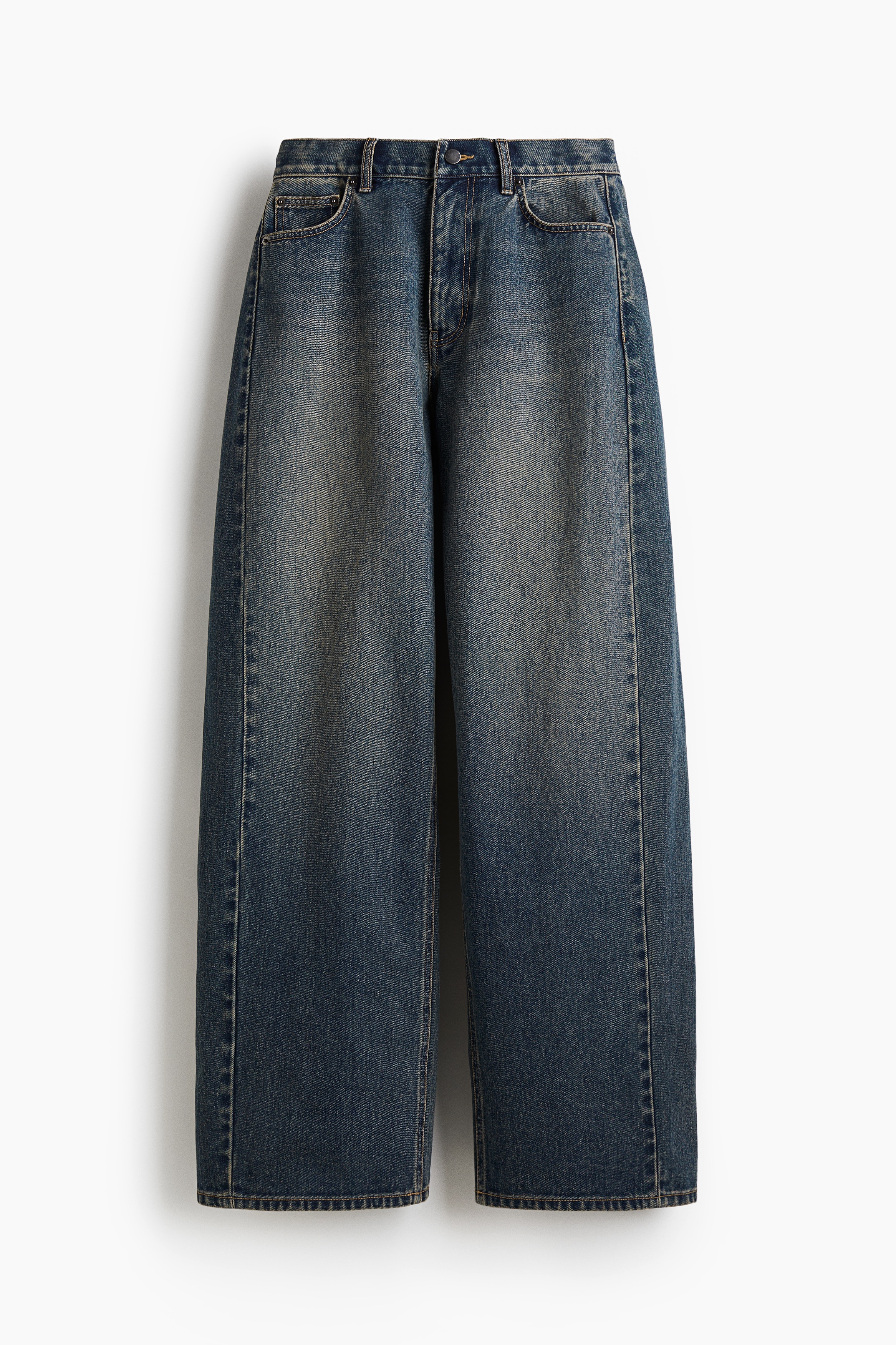 Barrel Leg Jeans - Denim blue