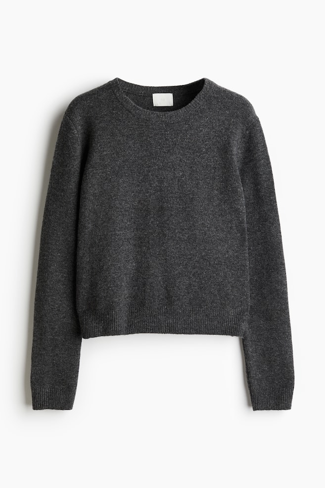 Pullover - Dunkelgraumeliert - 1