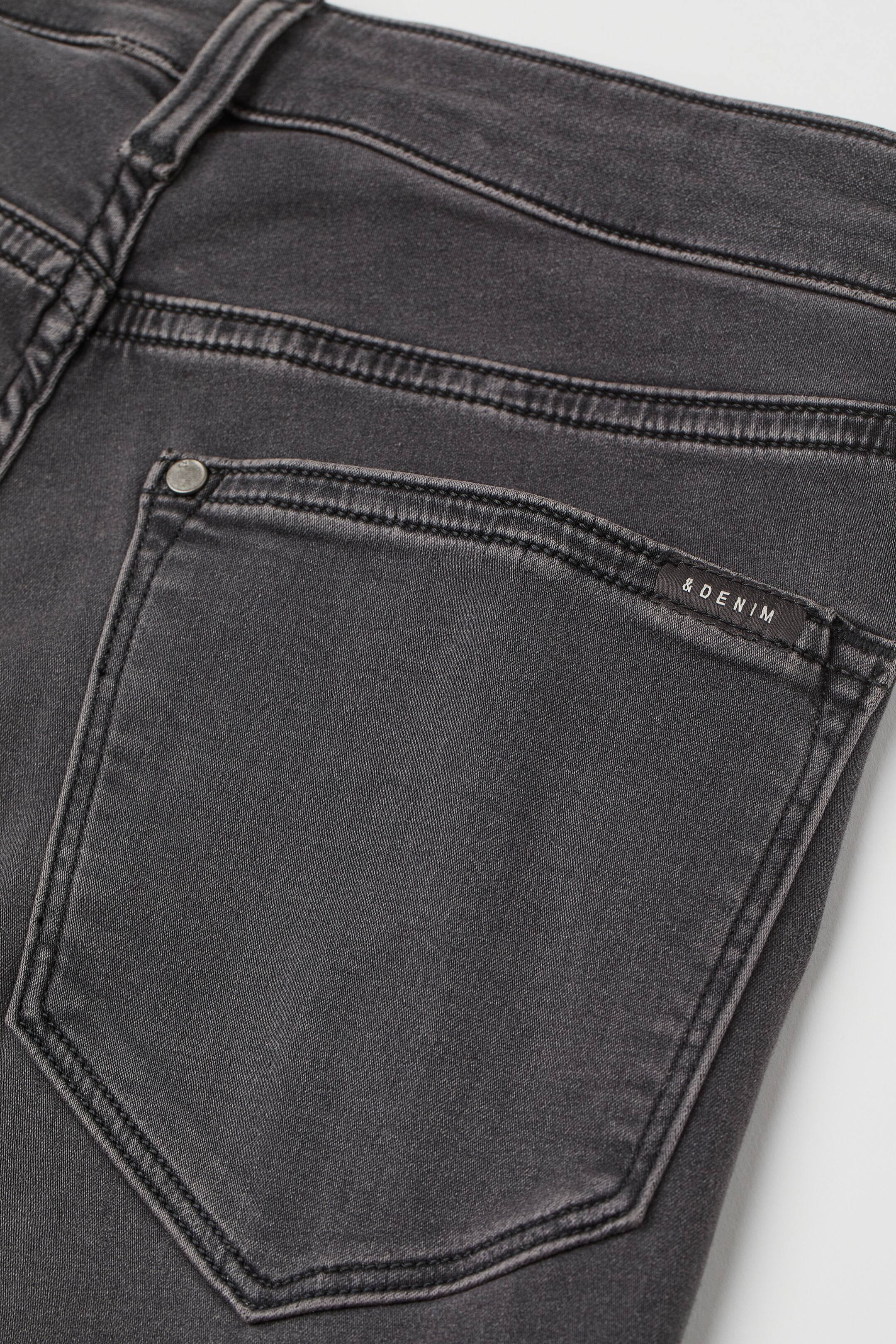 Shaping Skinny Regular Jeans - Regular waist - Long - Dark denim grey ...