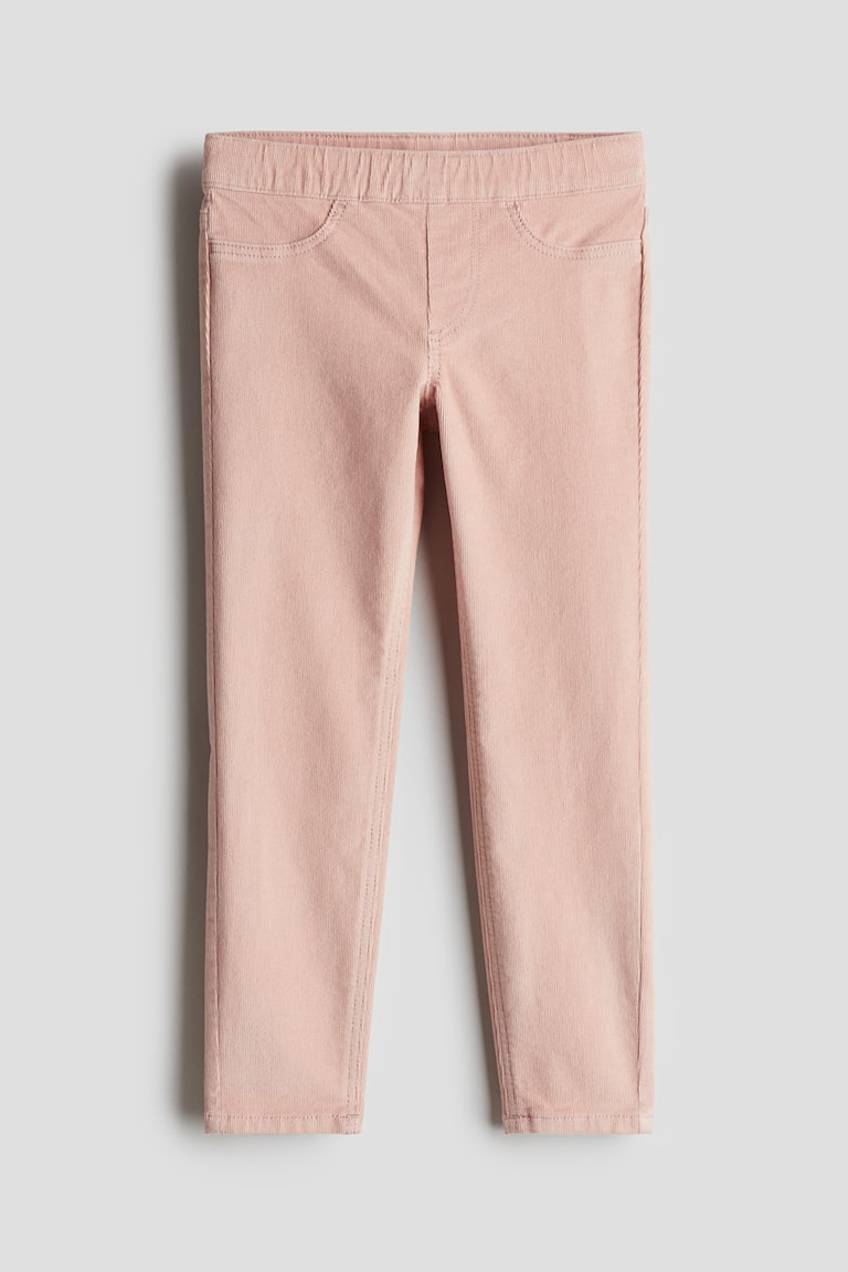 Skinny Fit Corduroy Pants