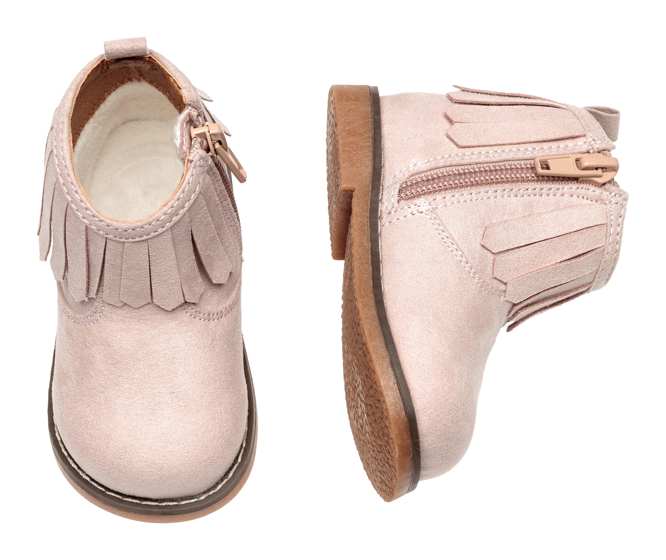 View larger image: Boots with Zip - Pink - Kids | H&M CA 1