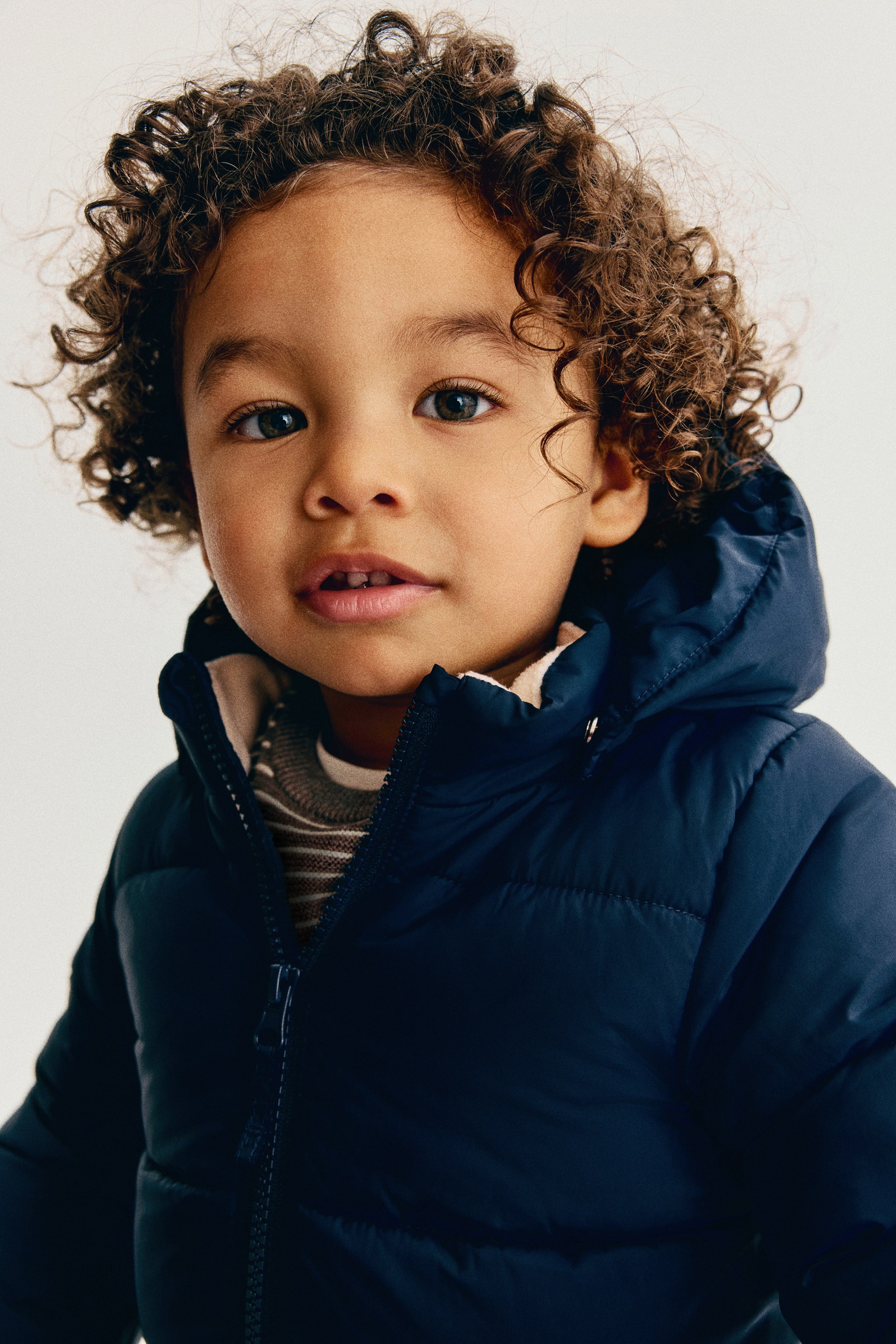 Water-Repellent Puffer Jacket