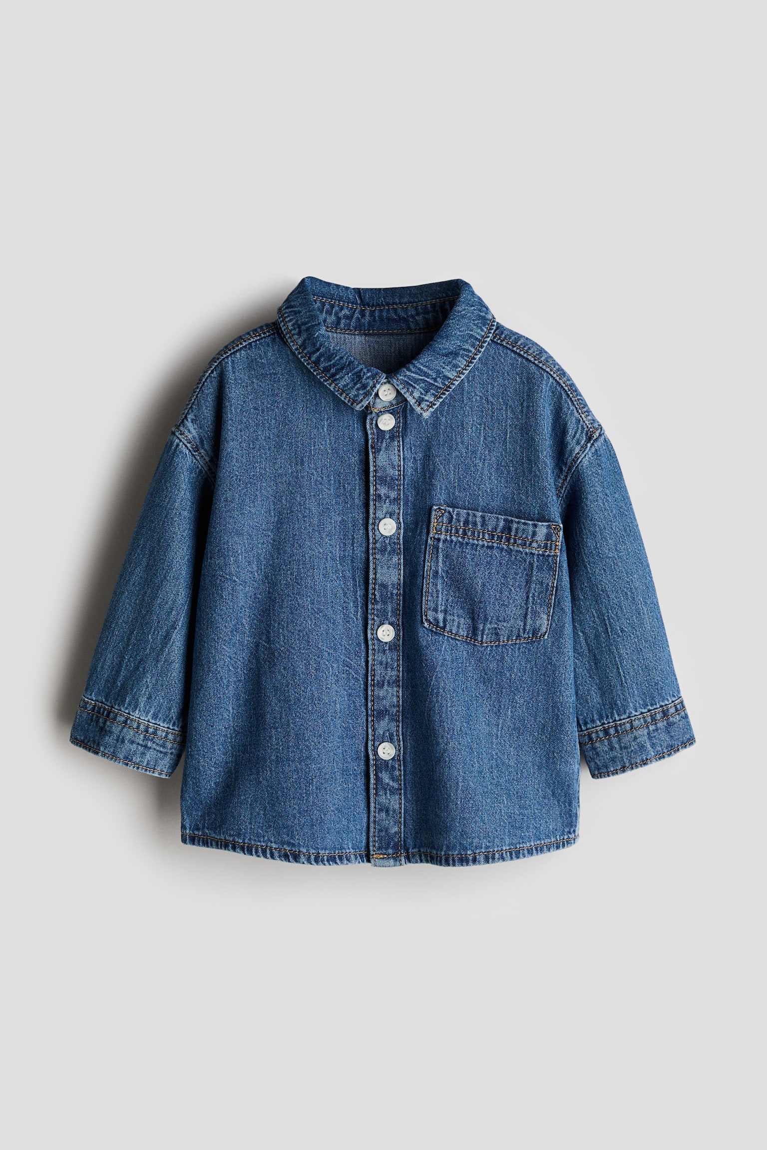 Denim shirt - Denim blue - 1