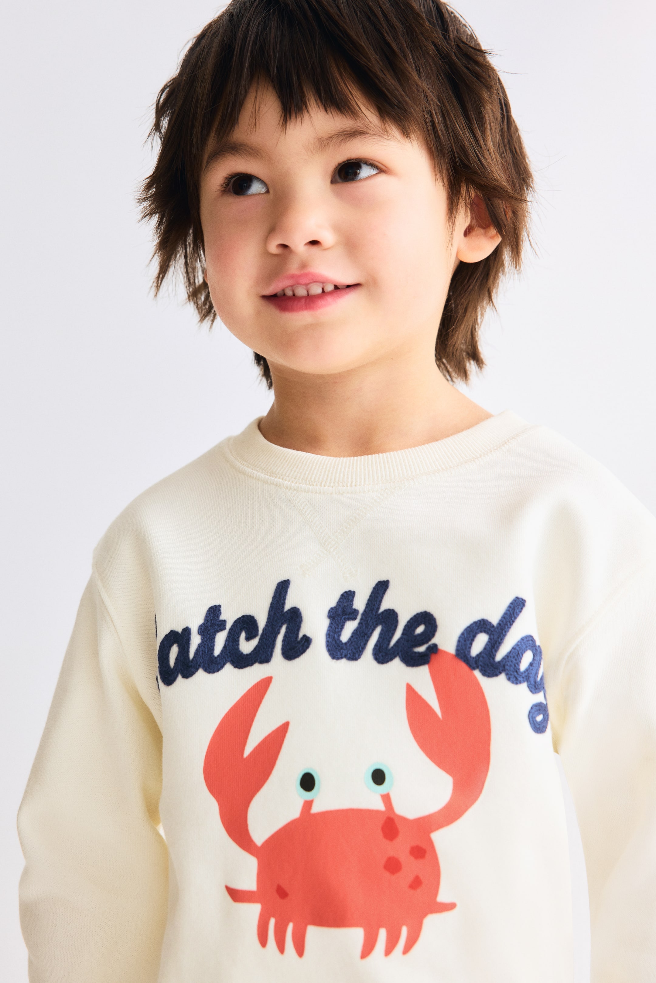 Детские худи H&M Sweatshirt with Motif — фото 5
