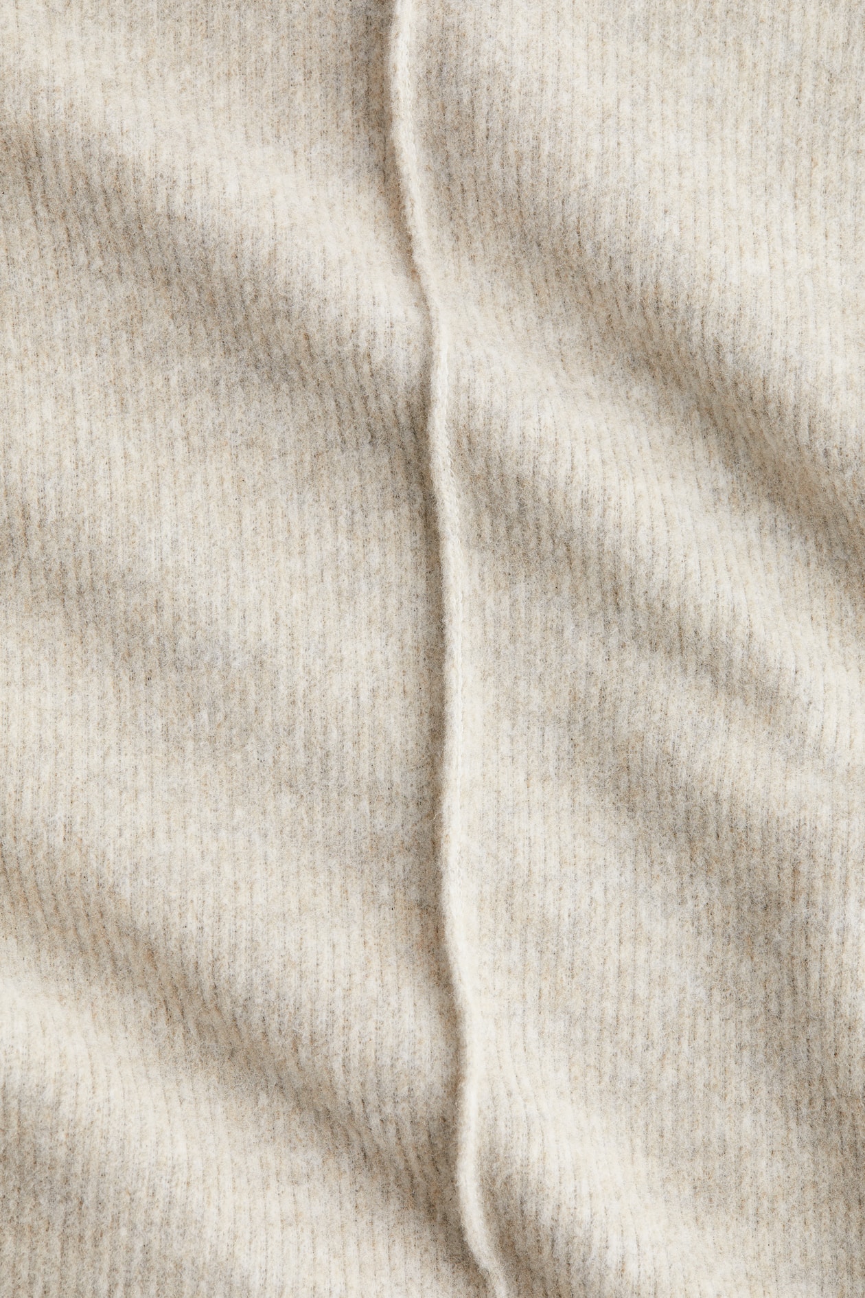 Rib-Knit Creased Pants - image 3