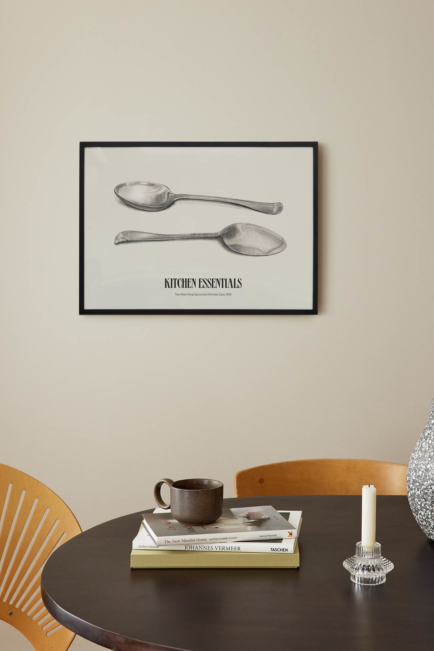Silver Spoons Poster-Beige