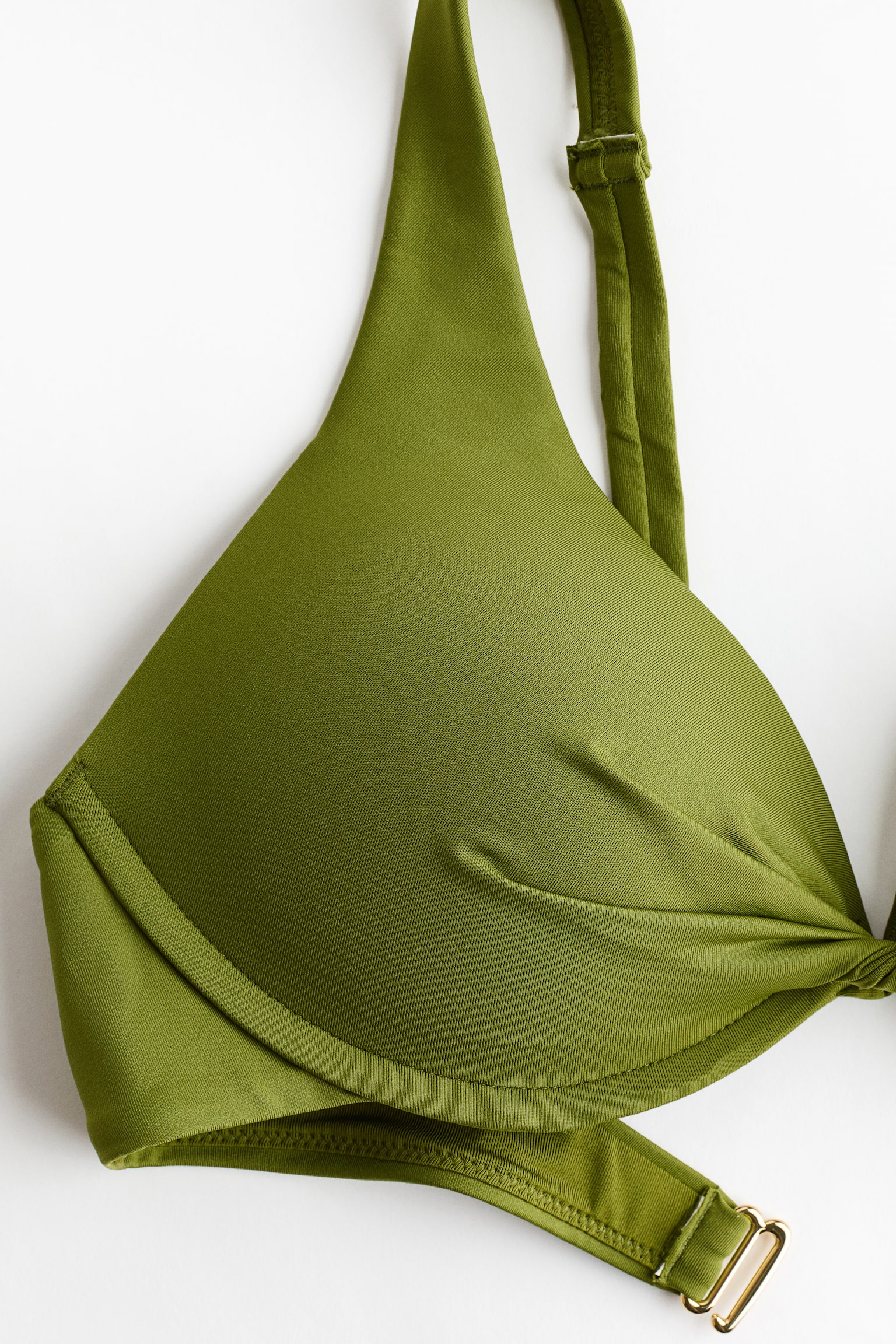 חזיית ביקיני Push-up - ירוק/חום כהה - 5