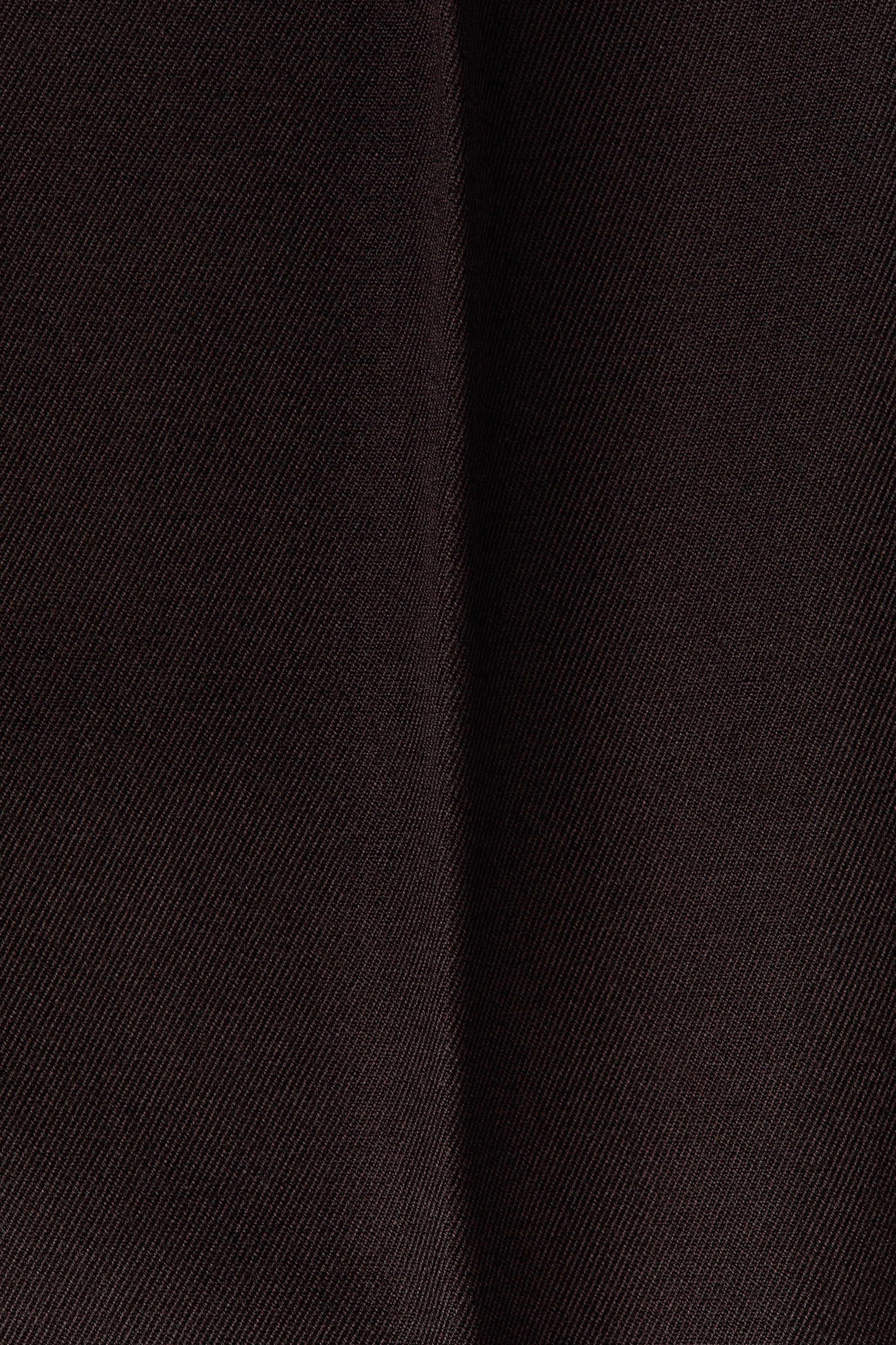 Loose-Fit Wool-Blend Suit Pants