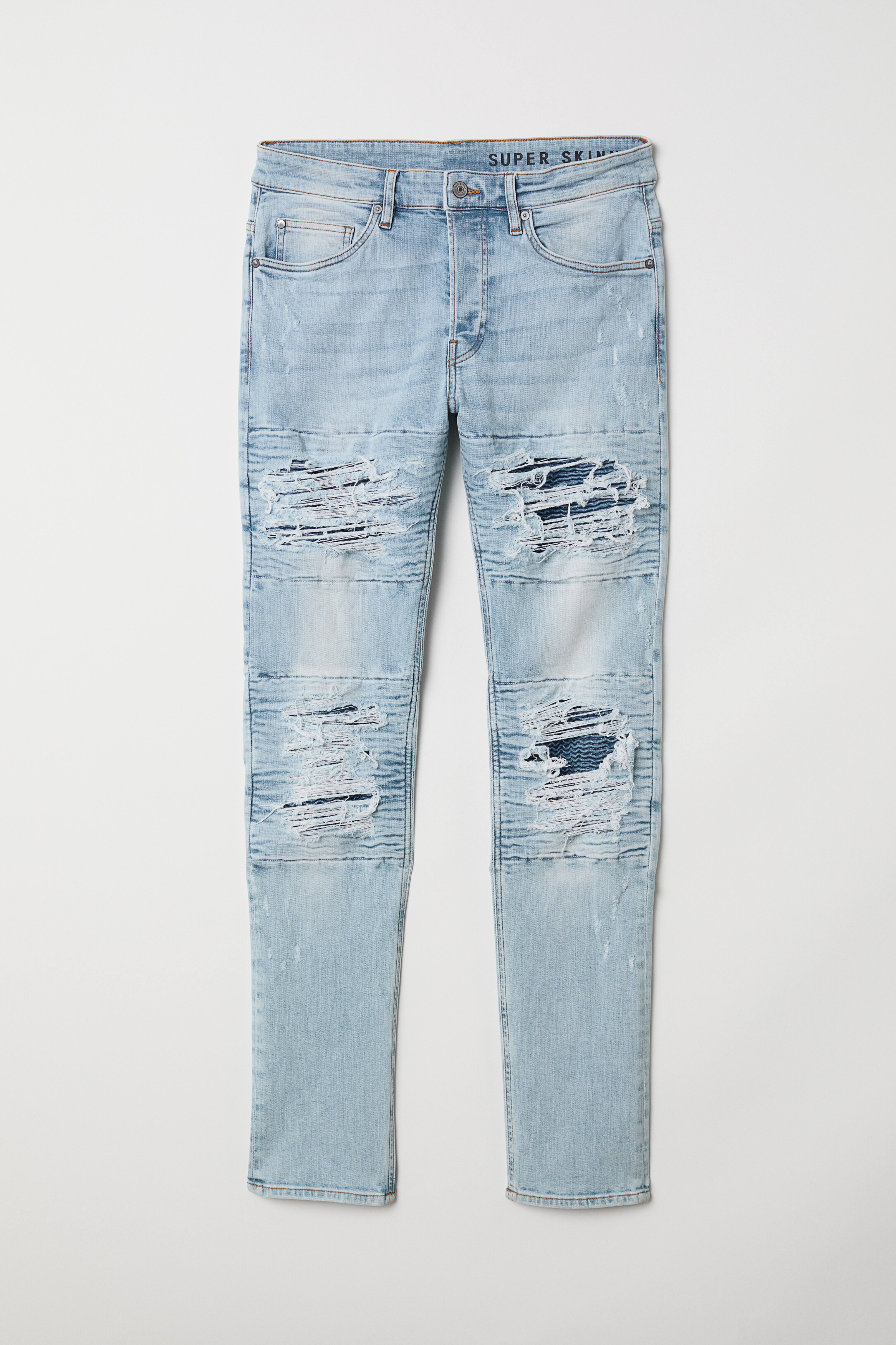 Mens shops super skinny jeans h&m