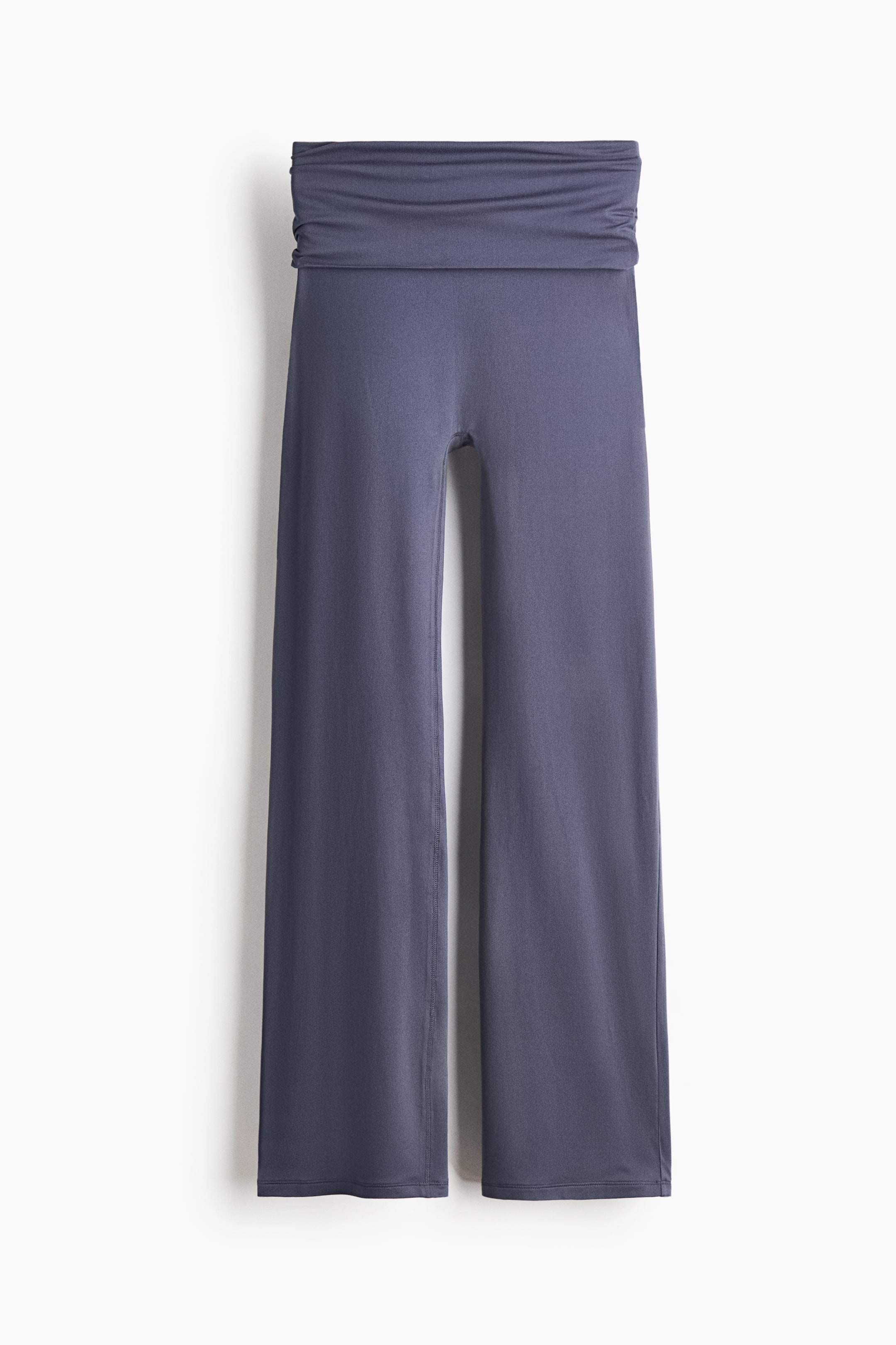 Ampliar la imagen: Leggings de yoga acampanados con SoftMove™ - Dark dusty blue - Kids | H&M MX 4