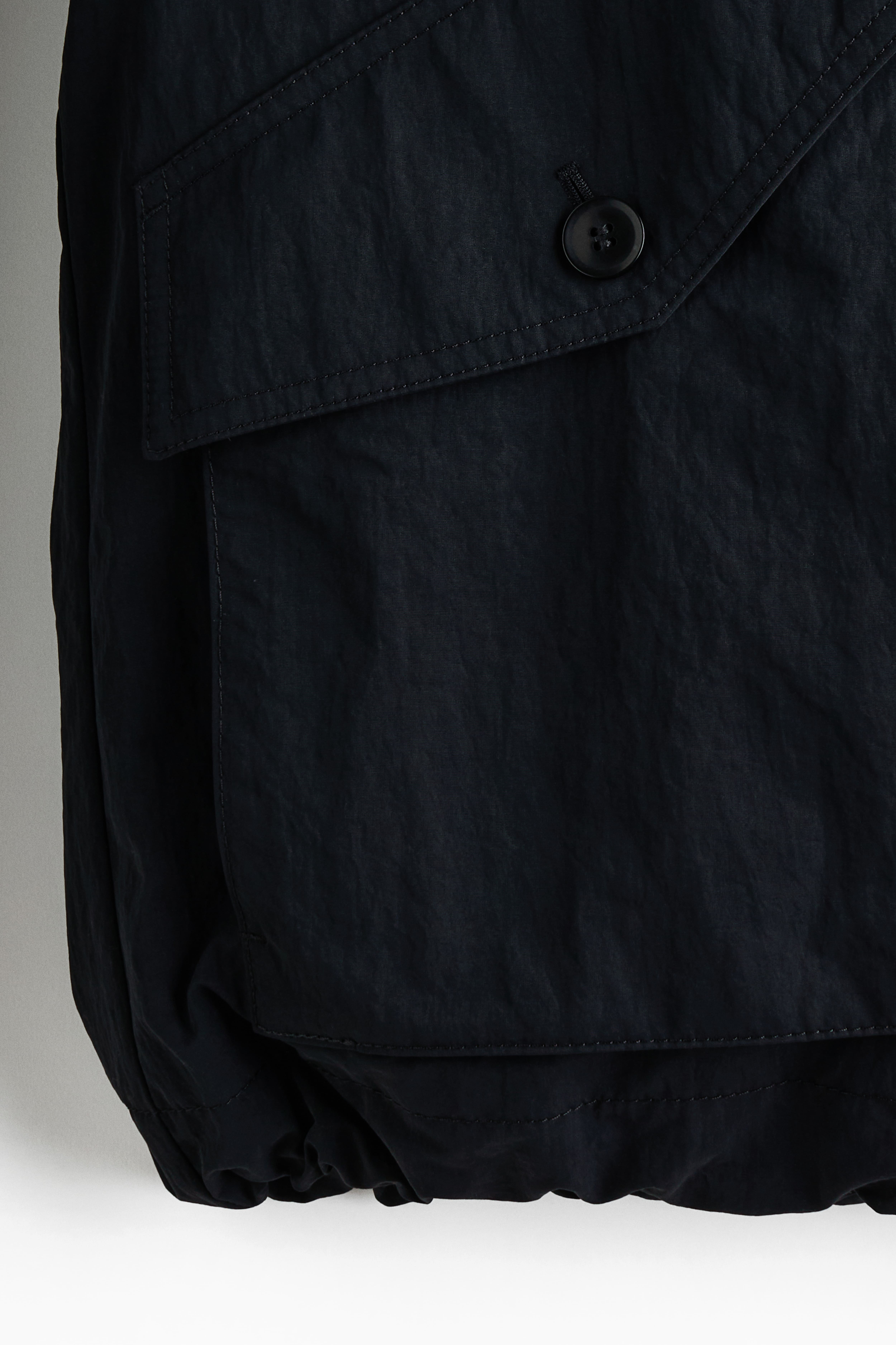Hooded Nylon Windbreaker