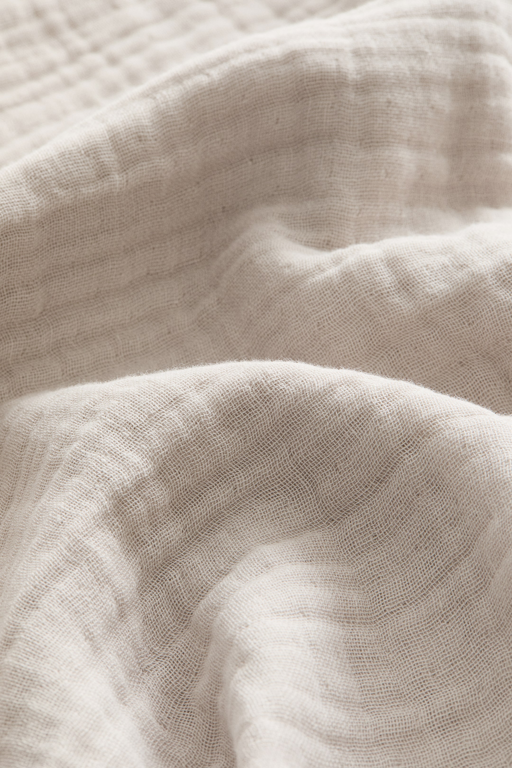 2-Pack Cotton Muslin Pillowcases
