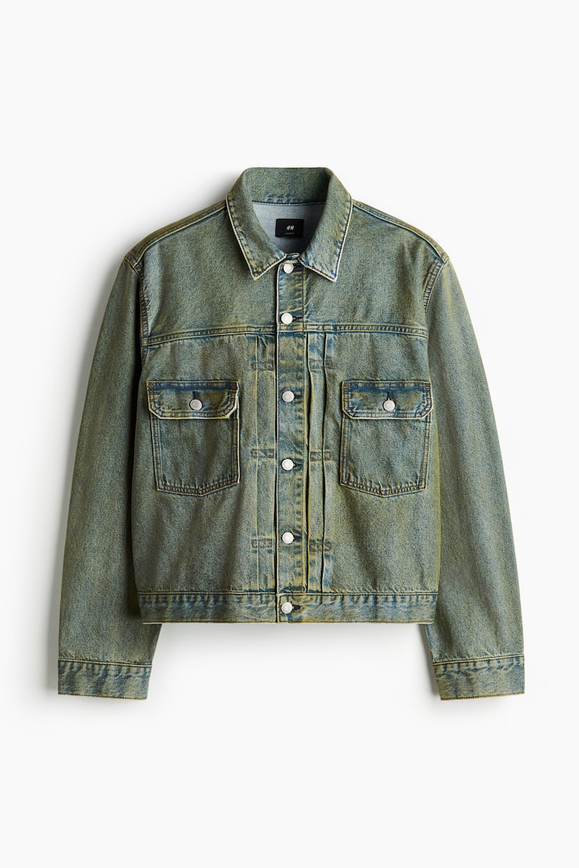 Chamarras de Mezclilla Hombre Oversize y Con Borrega H&M MX