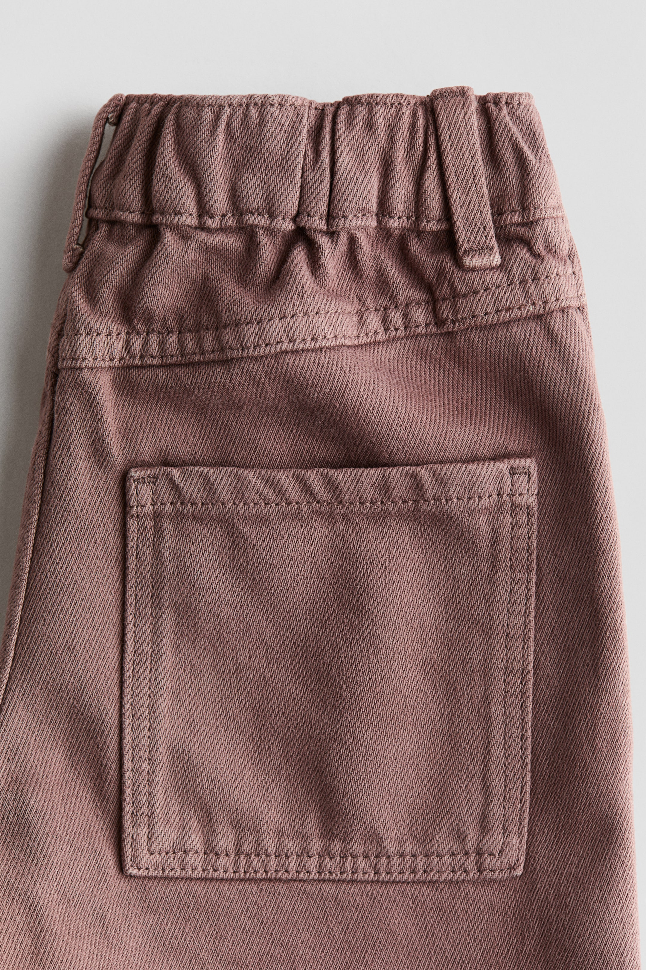 Knee-length Denim Shorts