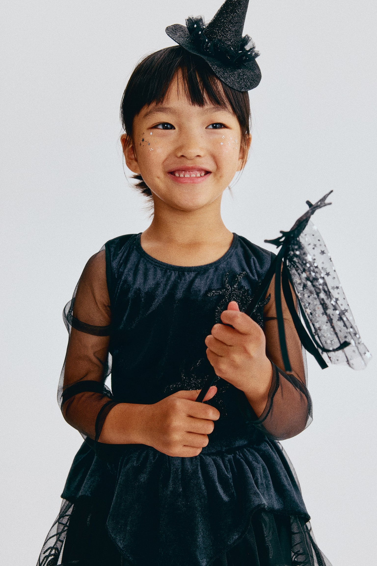 Детское платье H&M Witch fancy dress costume, цвет: Чёрный — фото 3