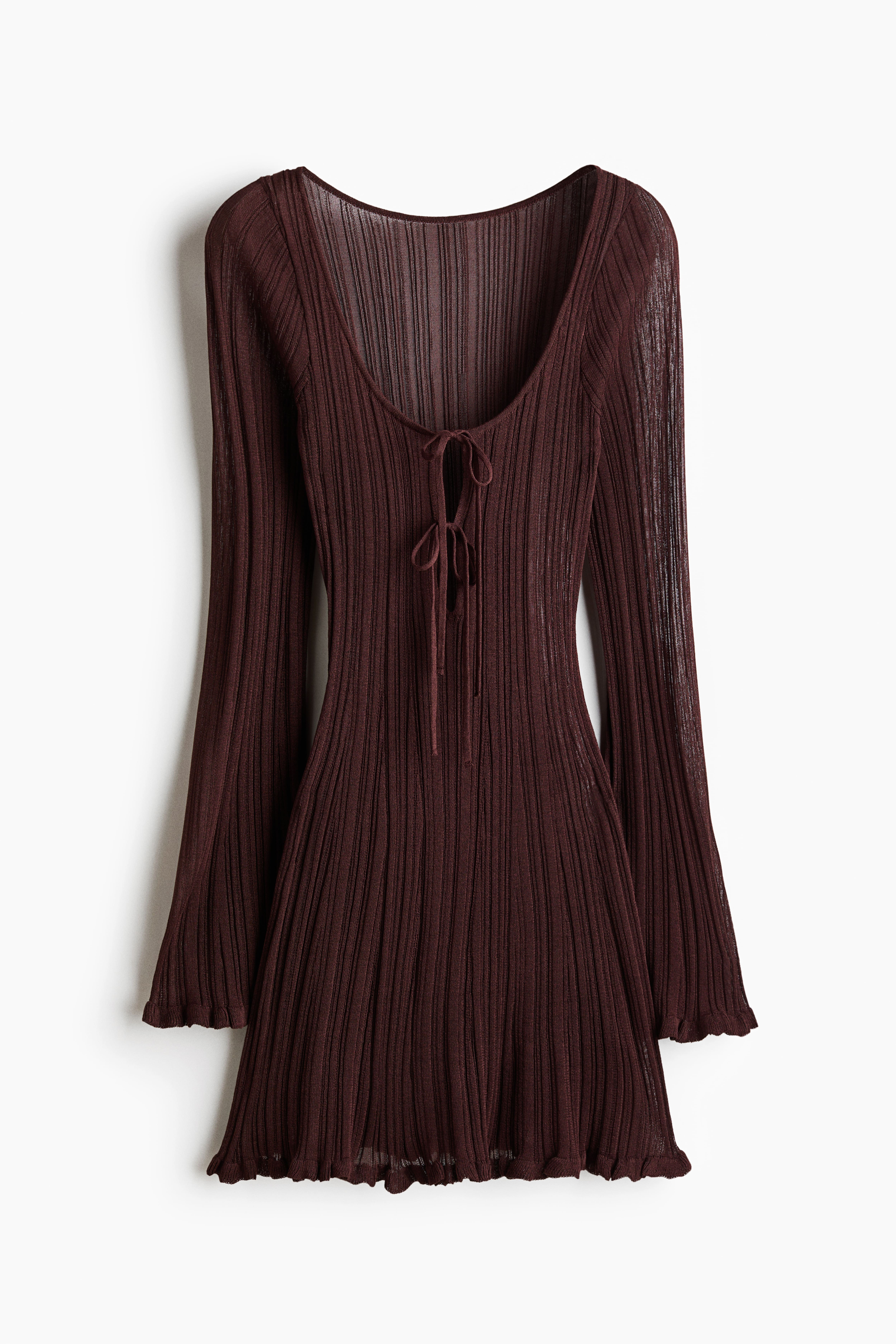 Rib-Knit Beach Dress