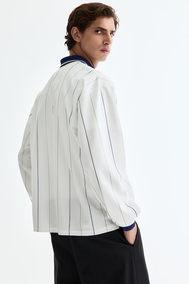 Loose-Fit Soccer Shirt - White/New York League - 3