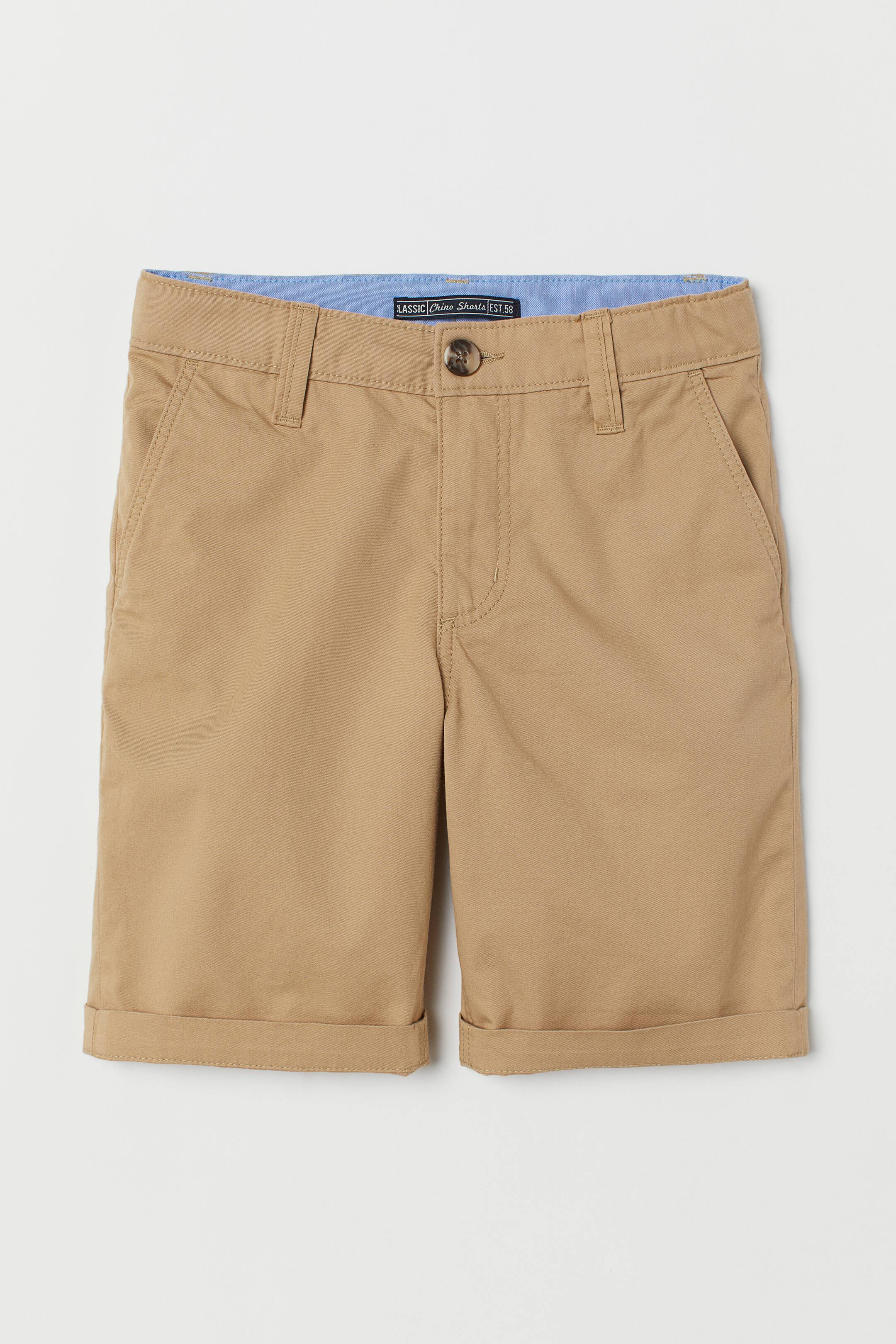 View larger image: Chino Shorts - Beige - Kids | H&M US 1