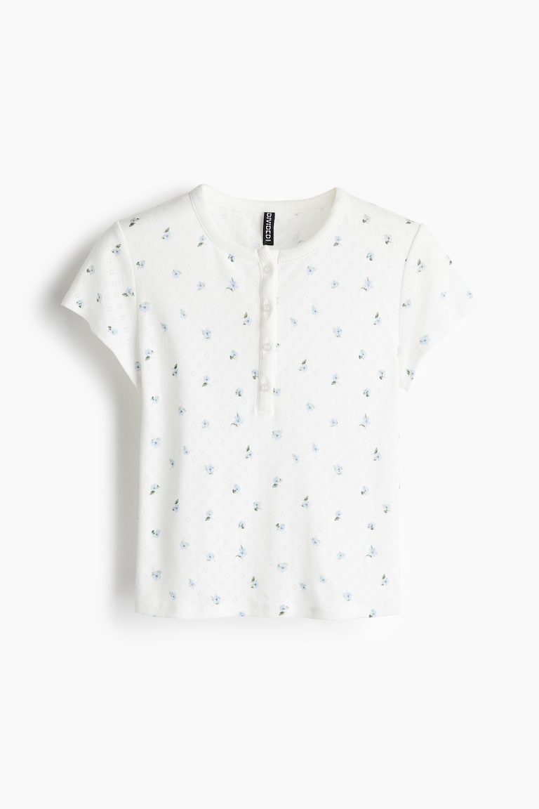 Bluza od žerseja rupičastog boda