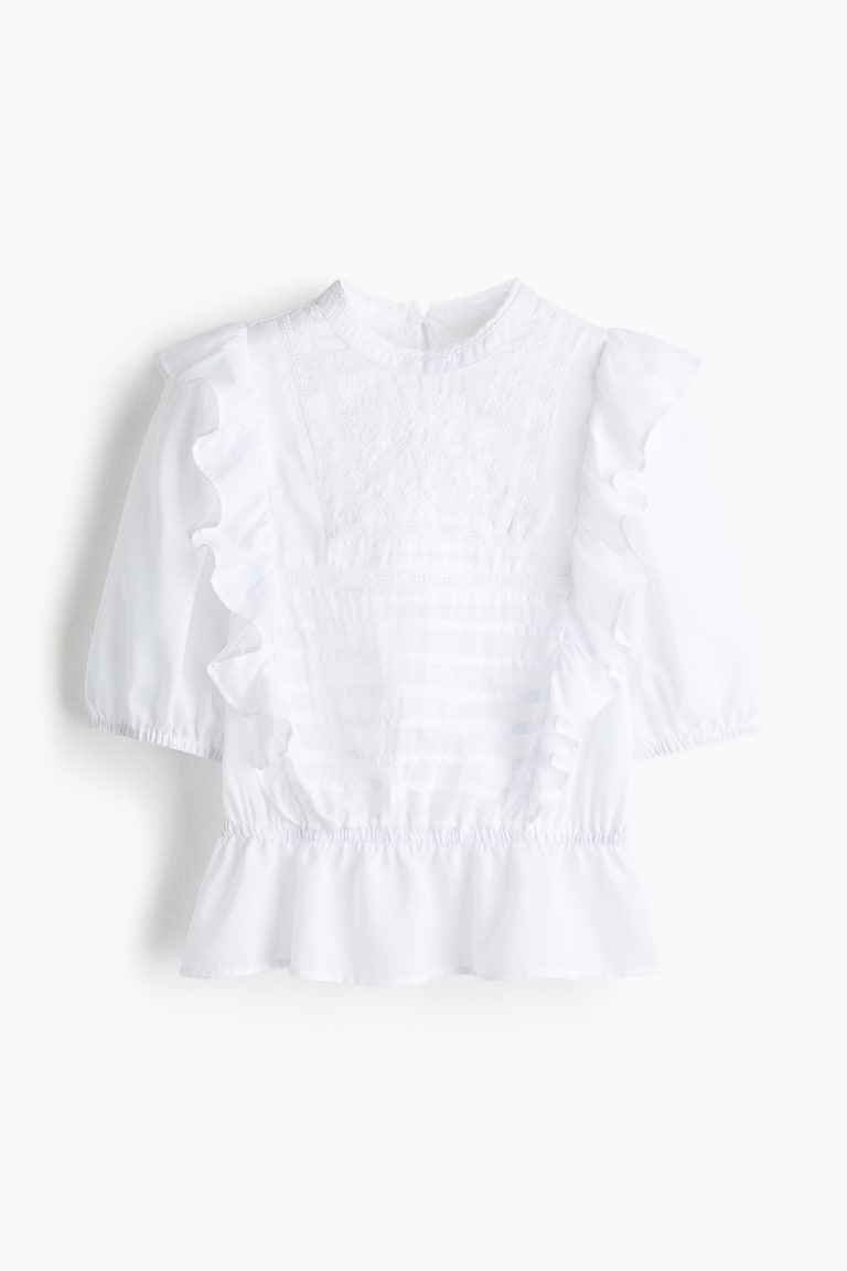 Bluza s vezenim detaljima