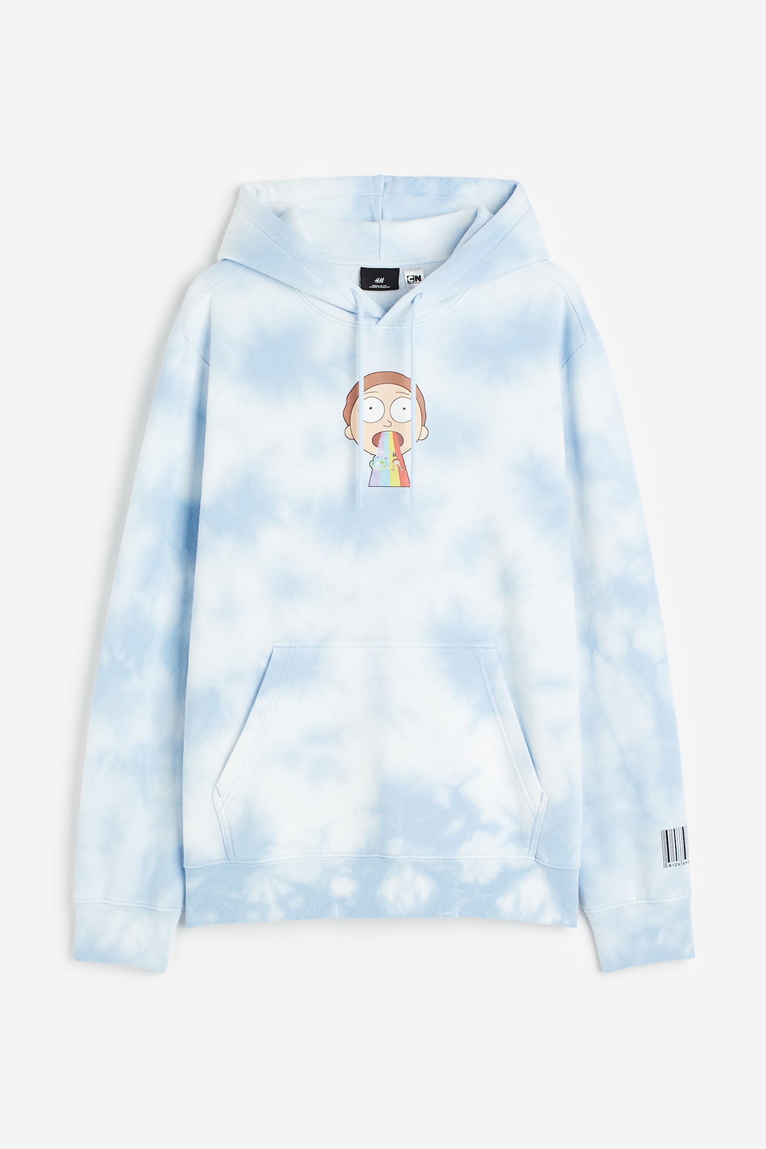 Regular Fit Hoodie - Light blue/Rick and Morty/Green/SpongeBob SquarePants/Brown/SpongeBob/Black/Formula 1/Blue/Adventure Time/Black/Formula 1/Dark purple/Rick and Morty - 1