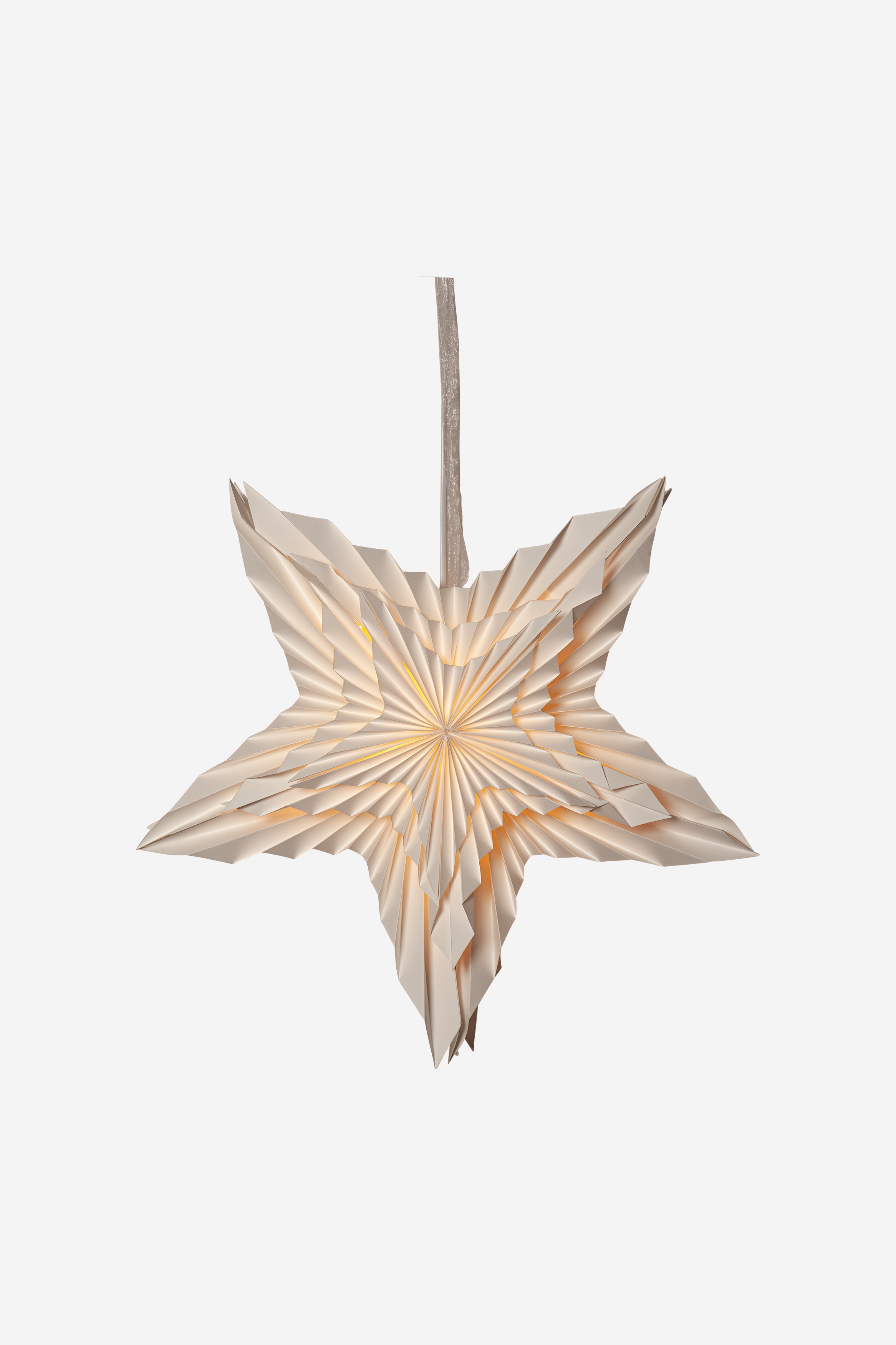 Star Trading - Papierstern Weiß 50 cm - Weiß