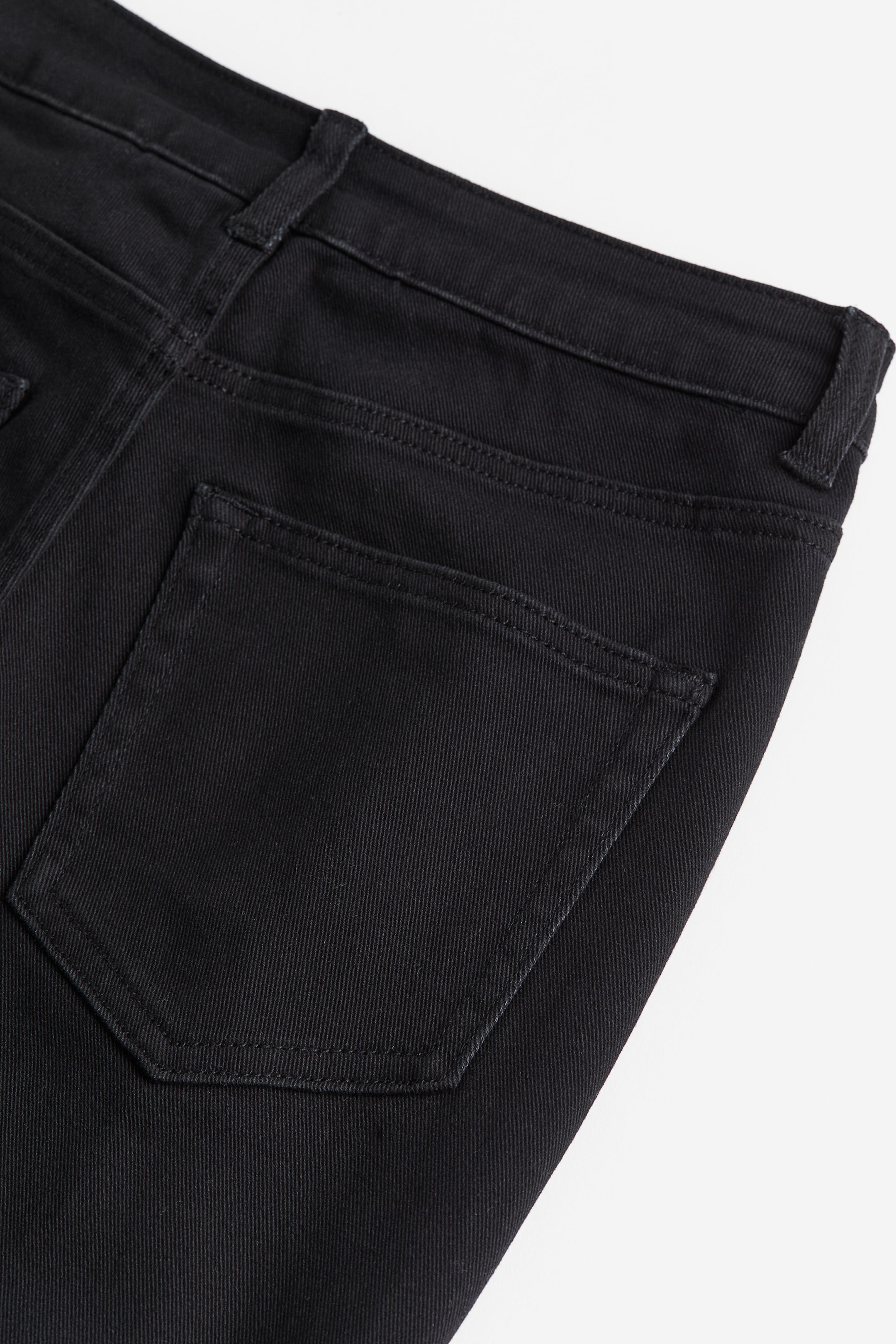 Flared twill trousers - Black - Ladies | H&M GB 5