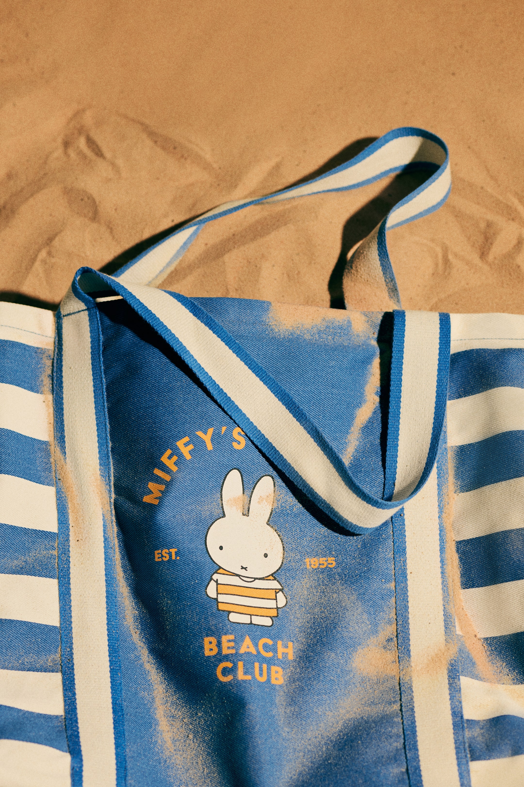 Grösseres Bild ansehen: Bedruckte Strandtasche für Kinder - Blau/Miffy - HOME | H&M CH 1