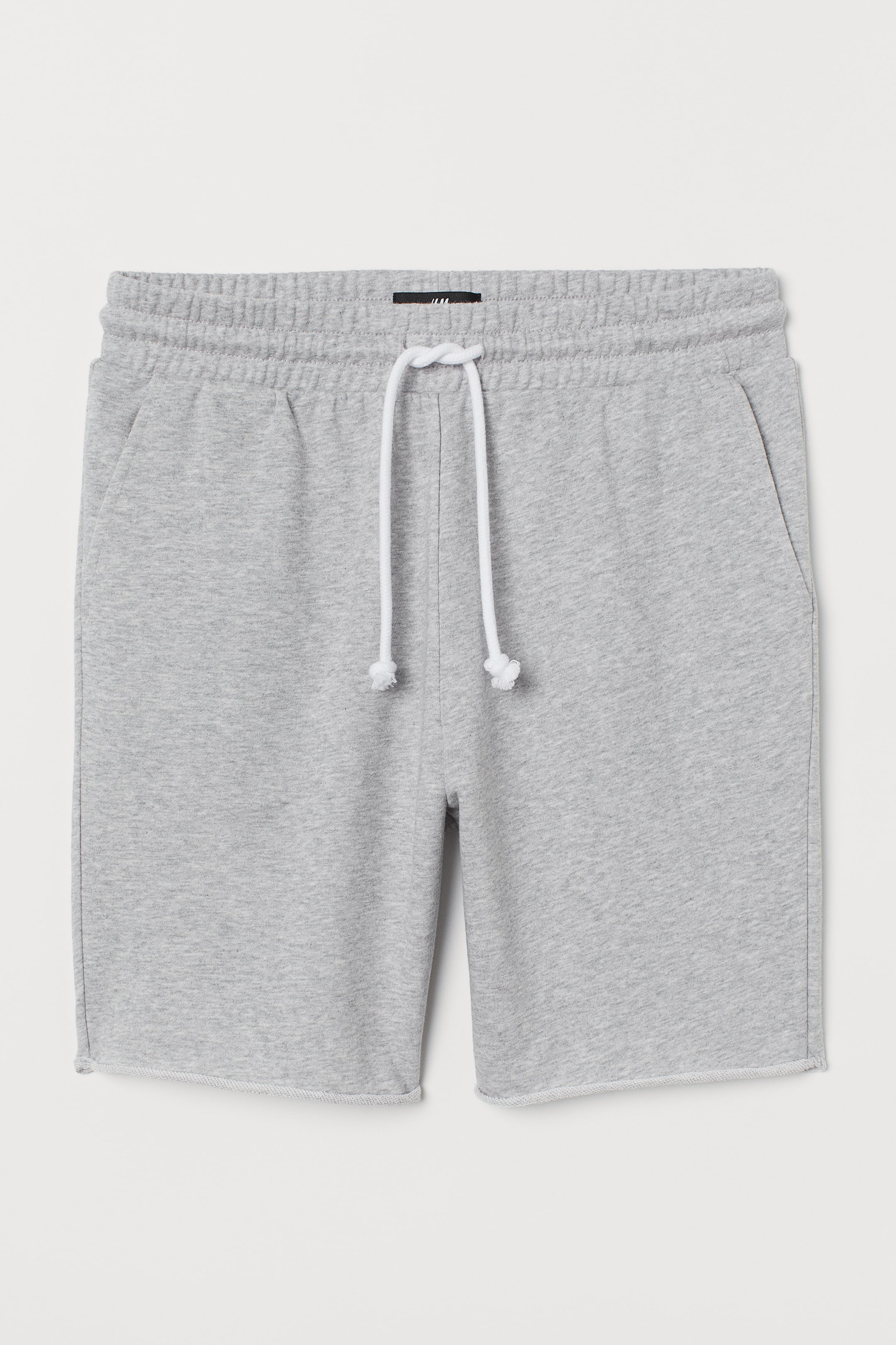 Regular Fit Sweatshorts - Regular waist - Gray melange - Men | H&M US