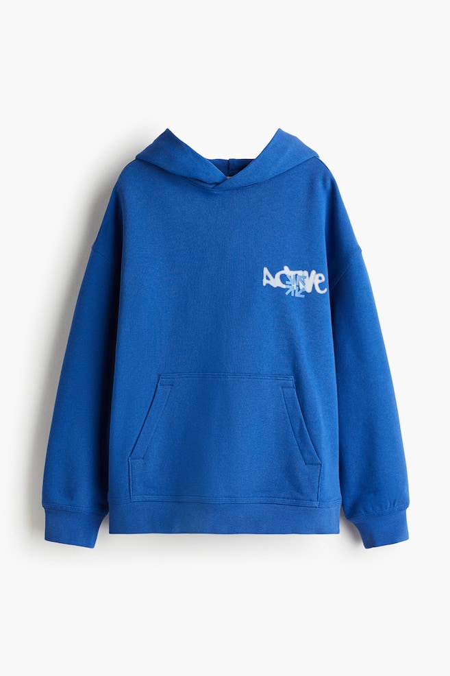 Sports Hoodie - Blue/Worldwide - 1