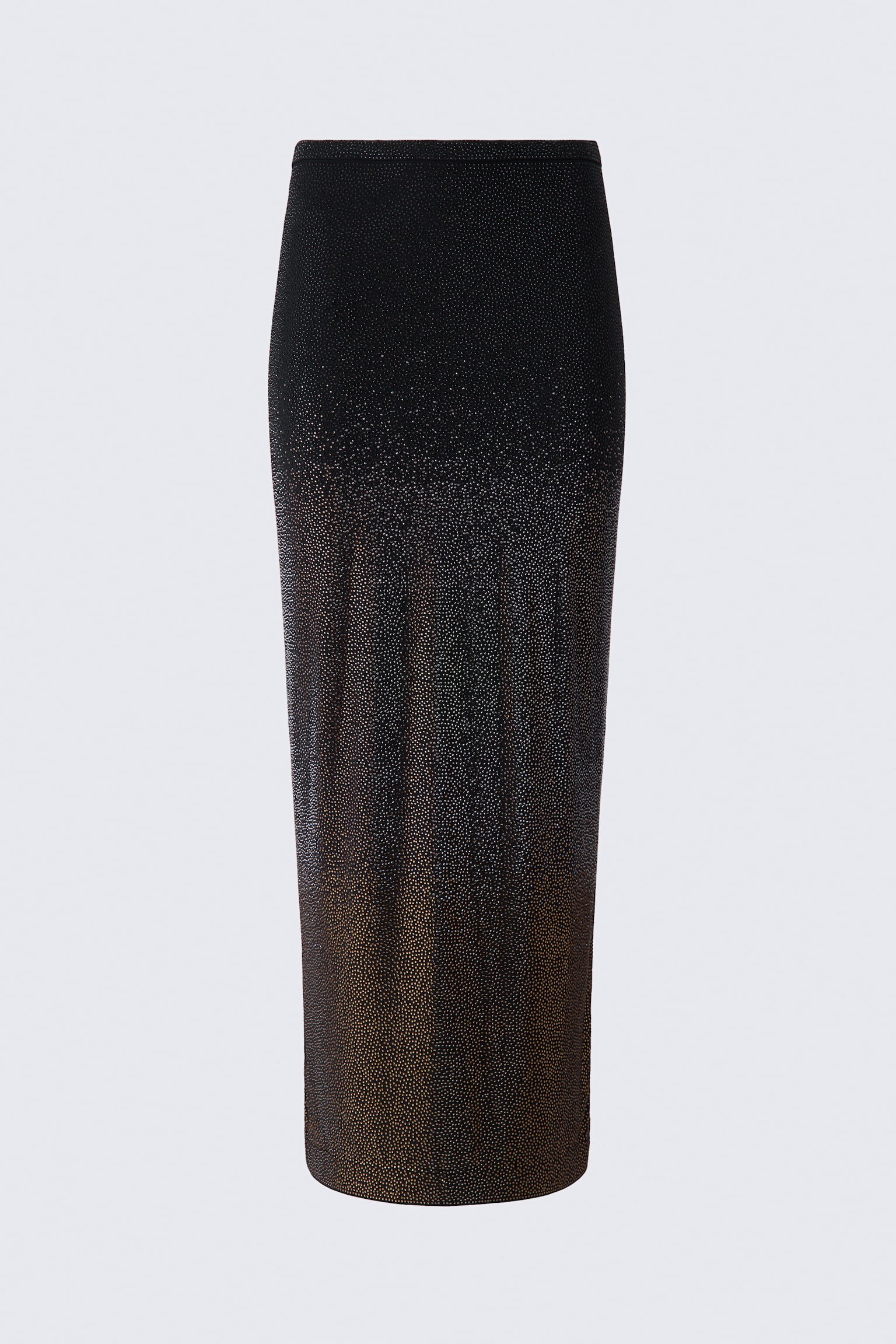 Женская юбка H&M Embellished Maxi, цвет: Чёрный / Золотой — фото 1