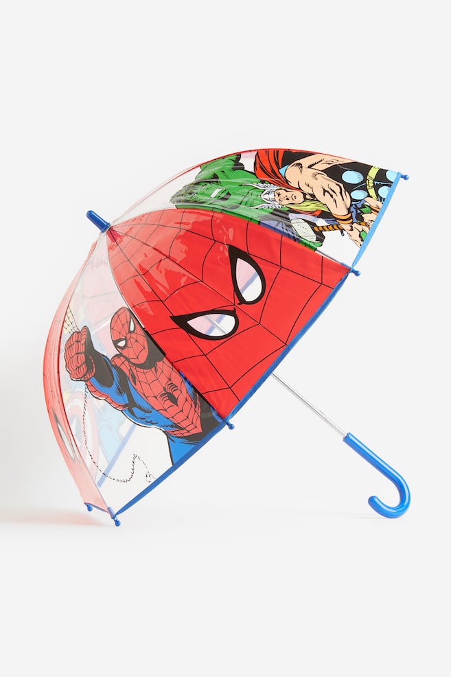 Printed umbrella - Red/Marvel - 1