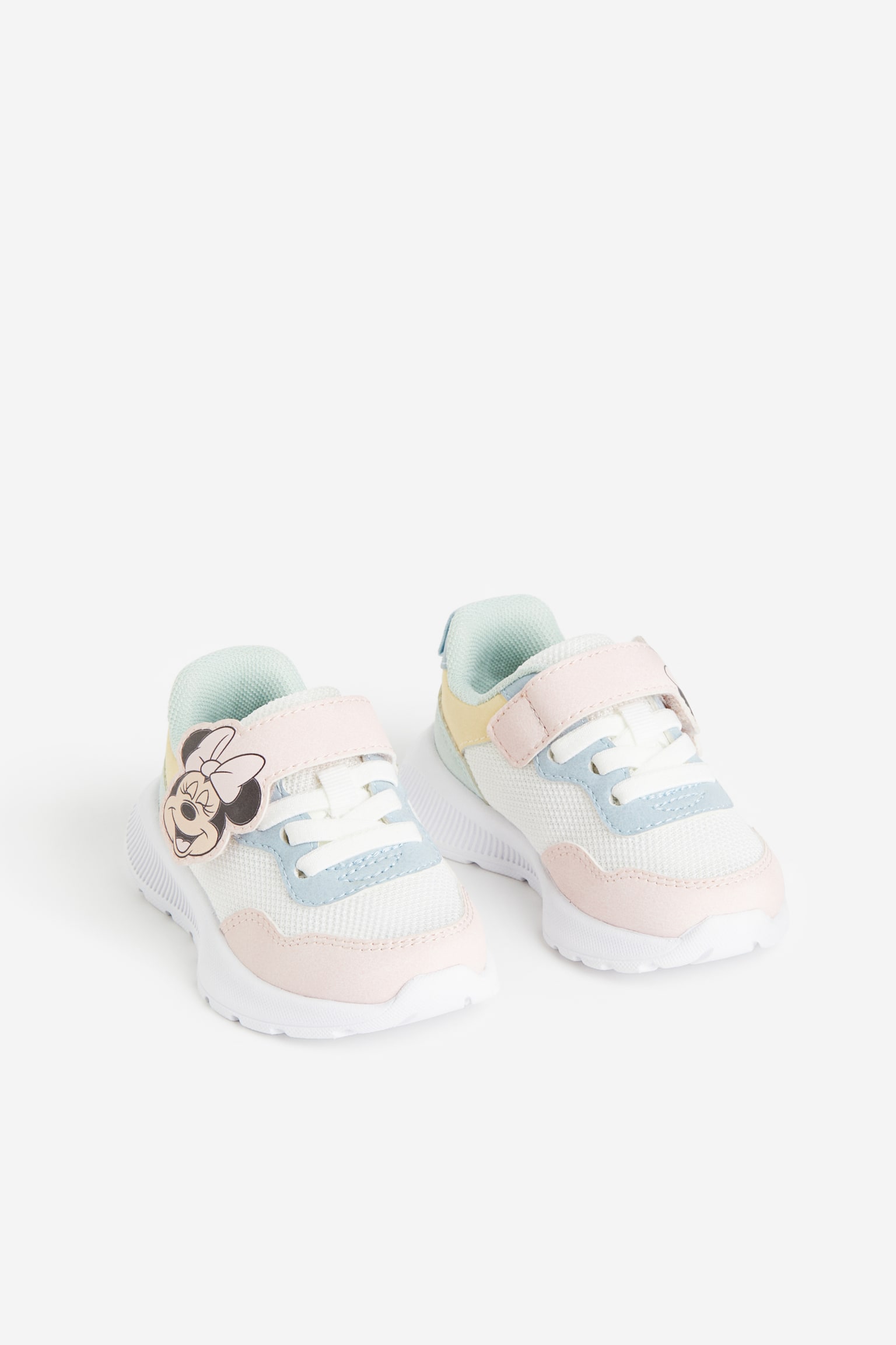 Lightweight Sole Sneakers - Light pink/Minnie Mouse/Light blue/Mickey Mouse - 1