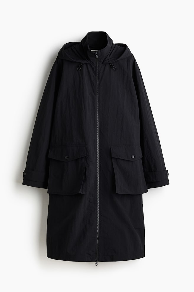 MAMA Before & After Babywearing rain coat - Black - 1