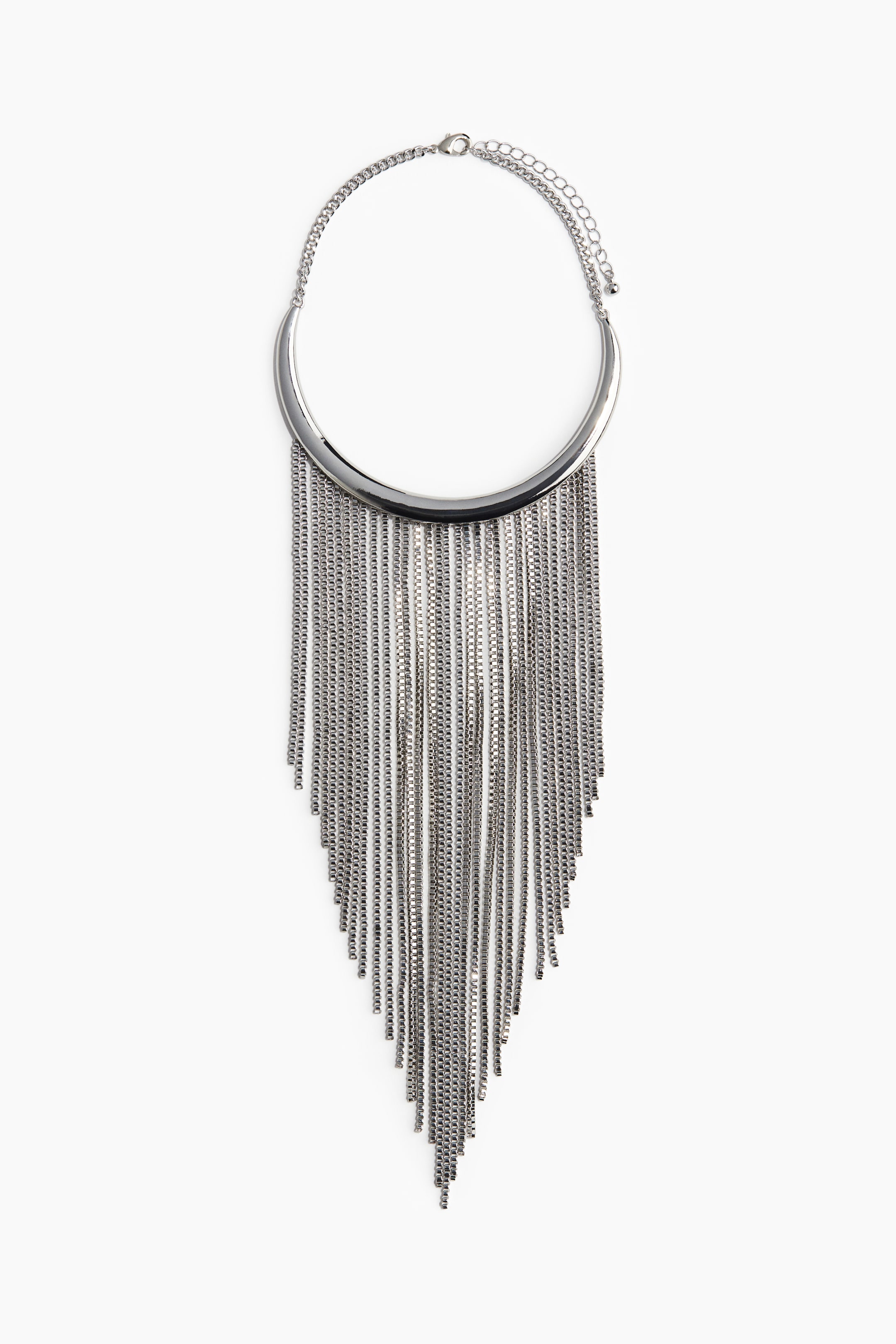 Statement Necklace with Fringe