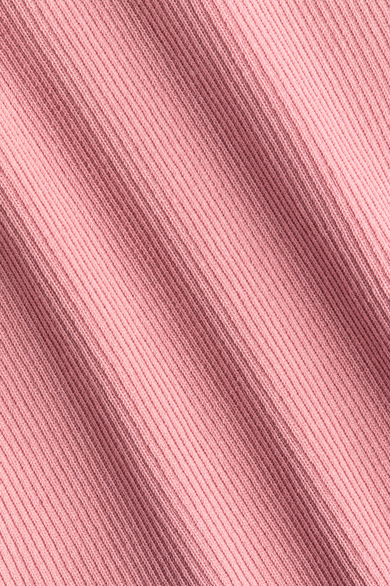 שמלת מיני ריב - ורוד - 5