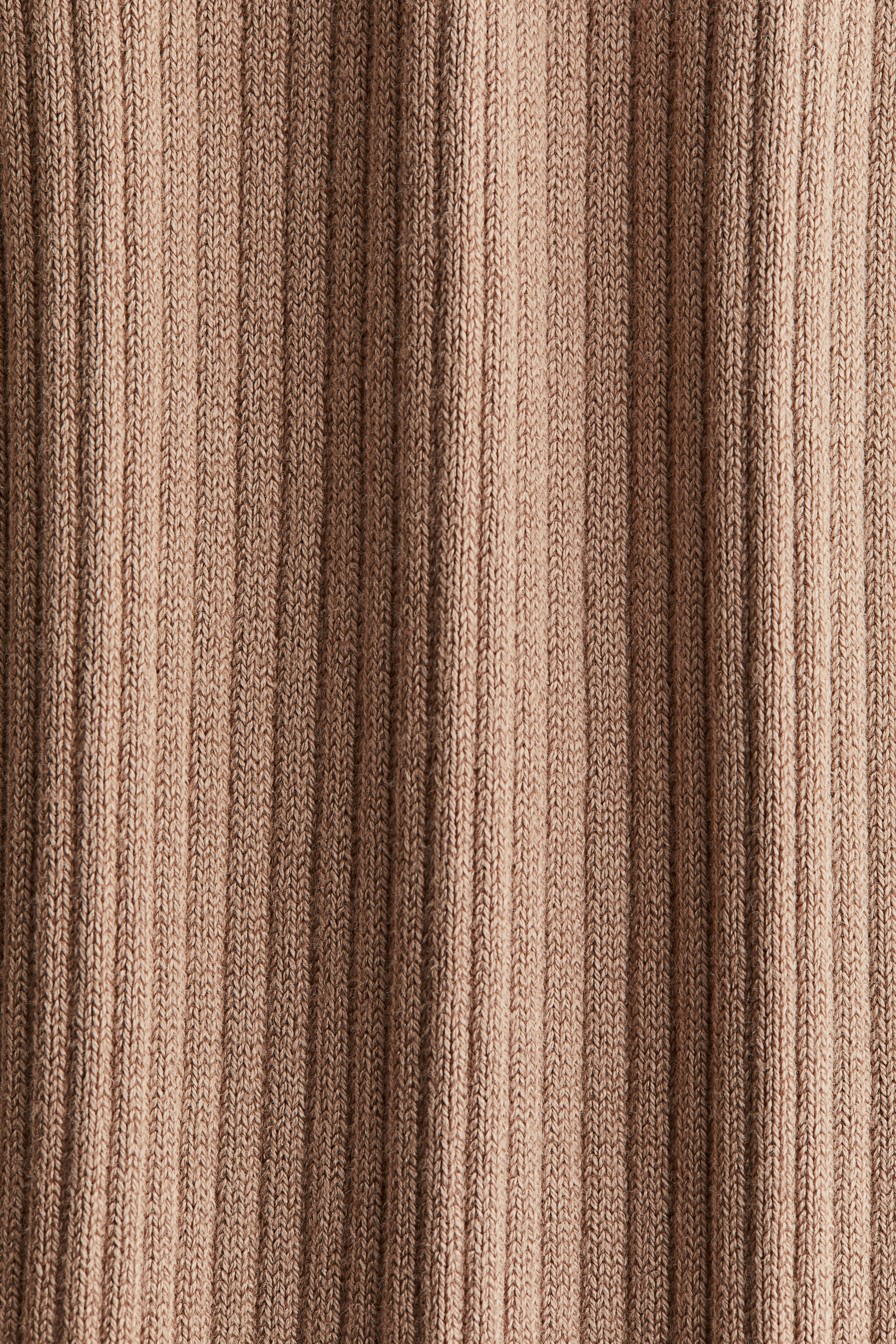 Flared Rib-Knit Pants