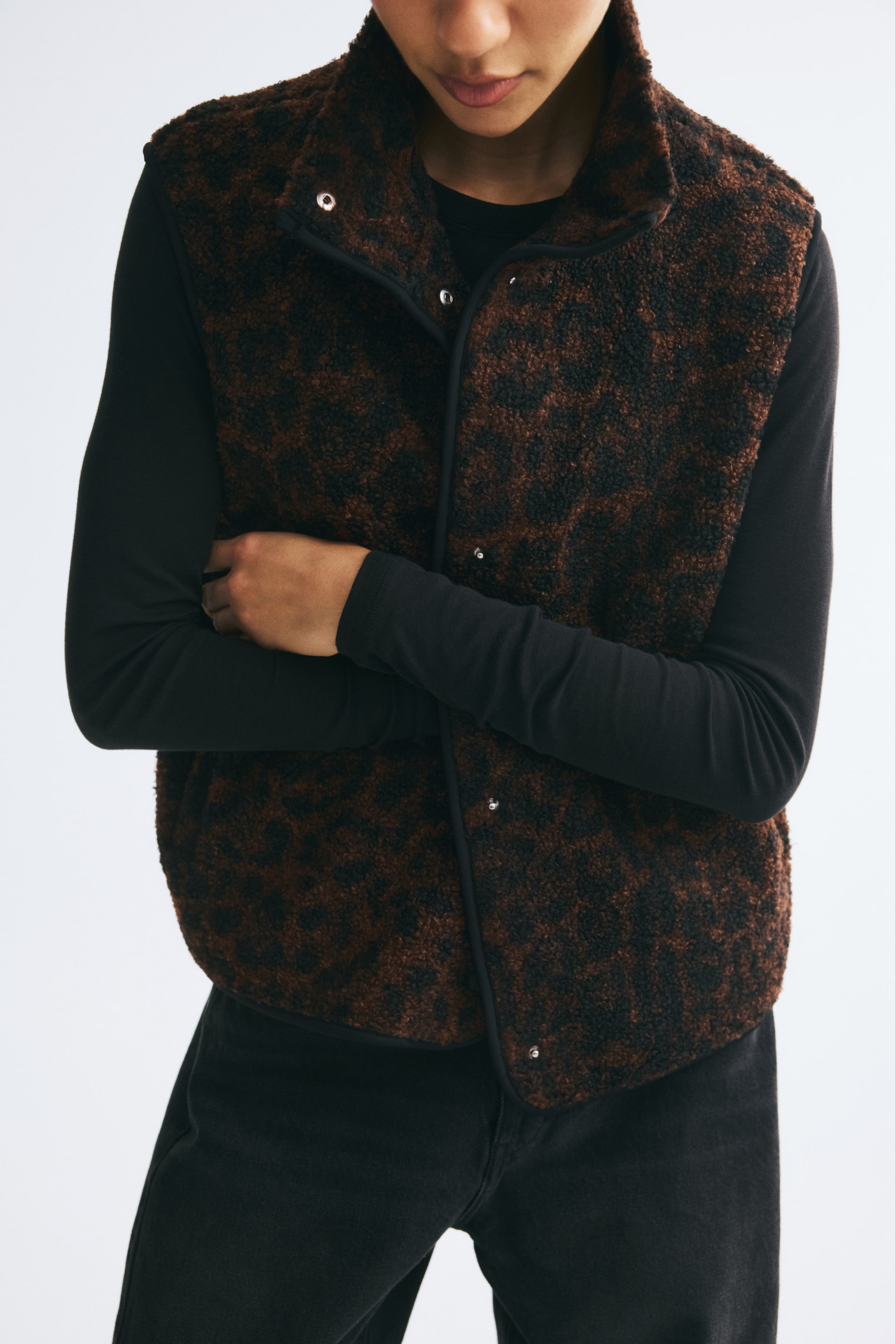 Veste sans manches en polar