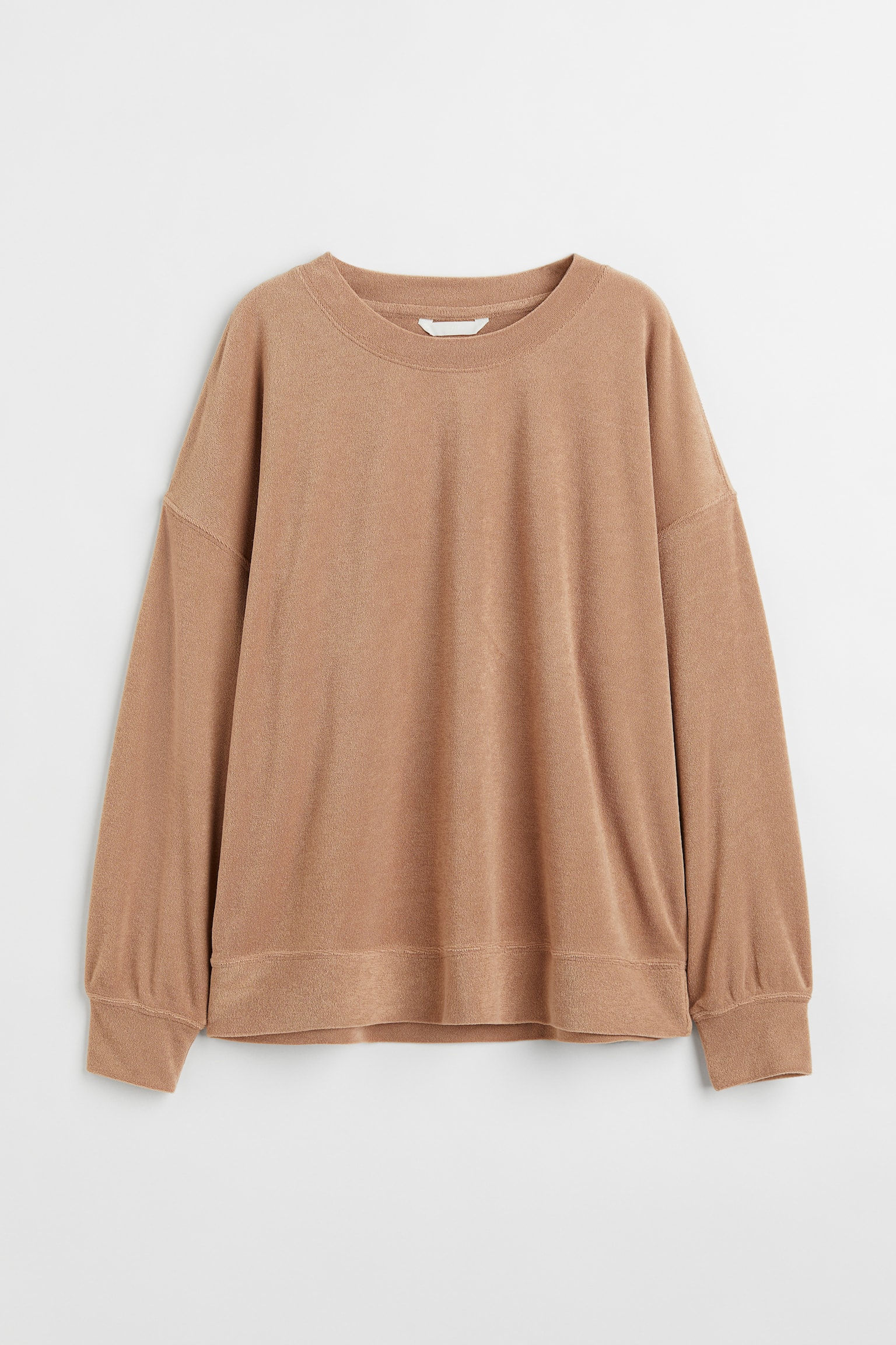 Terry Top - Dark beige - 1