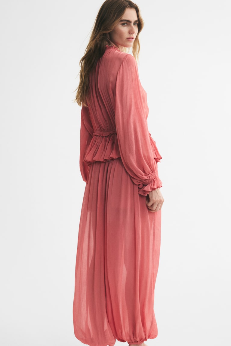 Pantalone od naborane viskoze