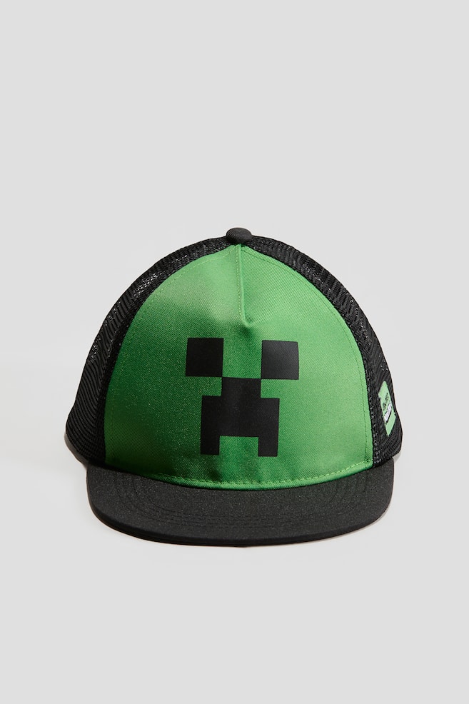 Casquette avec motif - Vert/Minecraft - 1