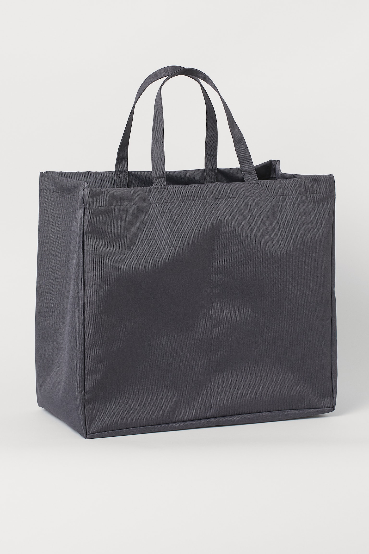 Two-compartment laundry bag - Dark grey/Greige - 2