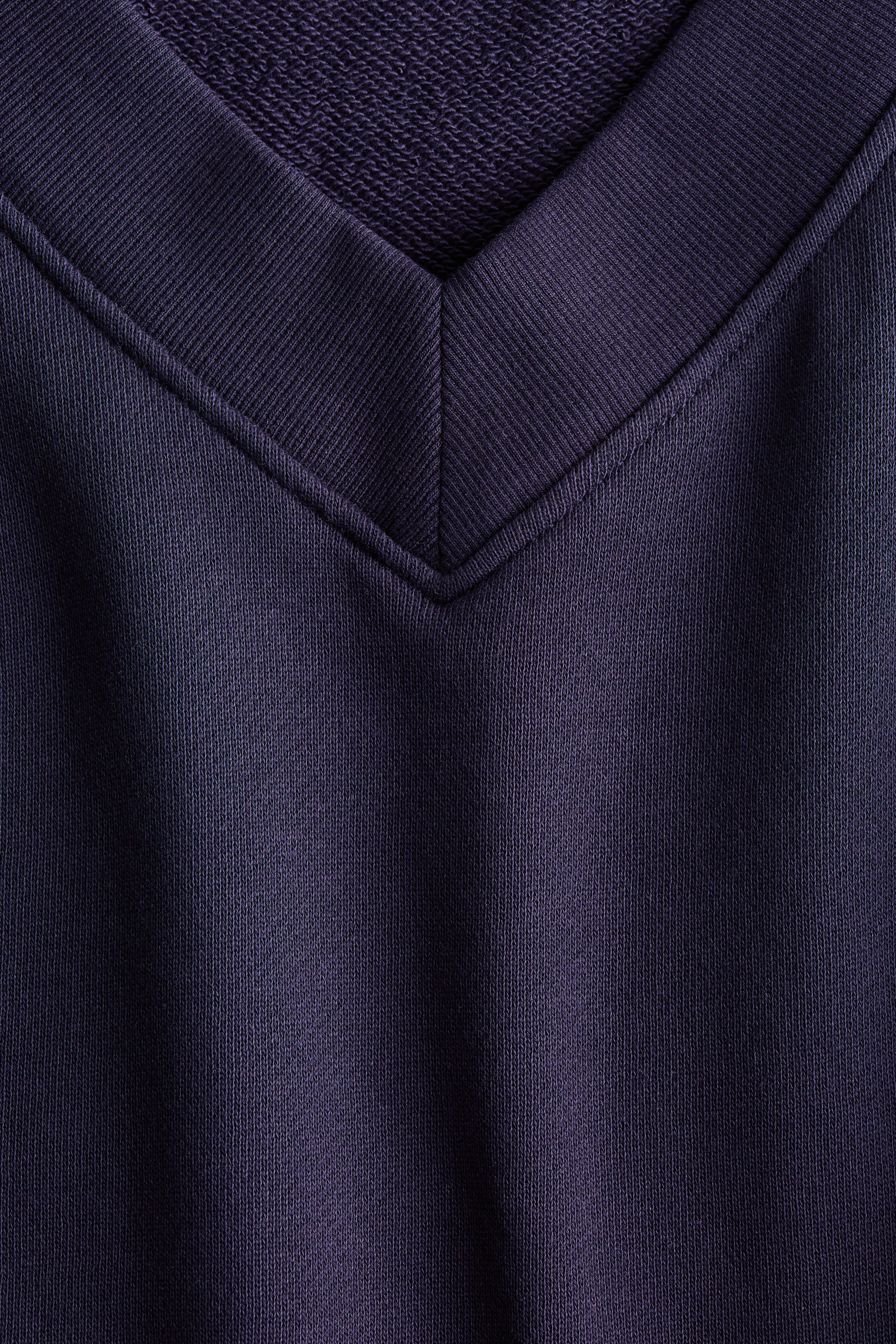 View larger image: V-neck sweatshirt - Navy blue - Ladies | H&M IE 7