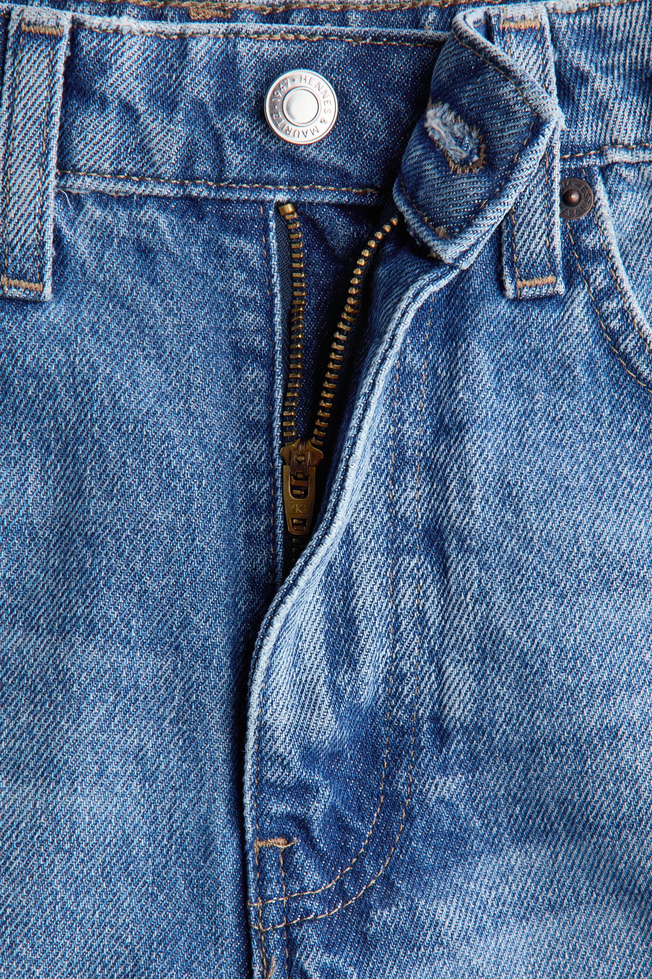 Denim Bermuda Shorts