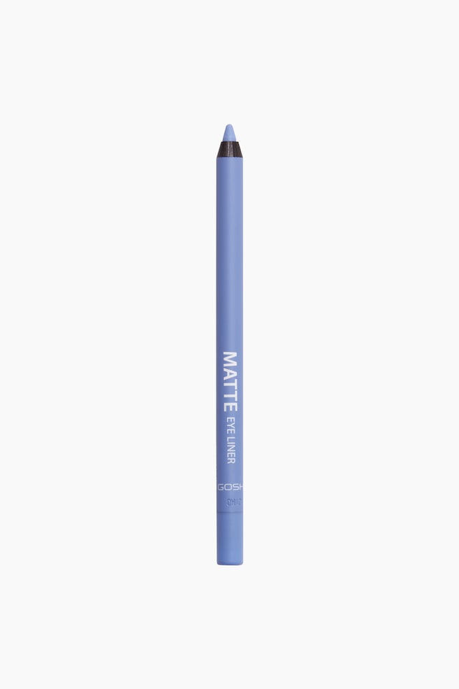 Matte Eye Liner - Ocean Mist/Chocolate Brown/Mole/Classic Grey/Nude/Midnight Blue/Matt Black/Forest Green/Grey/Caribbean/Mocha/Black Violet/Crazy Blue/Dover White/Alligator/True Violet/Mahogany/Olive Green/Dusty Violet - 1